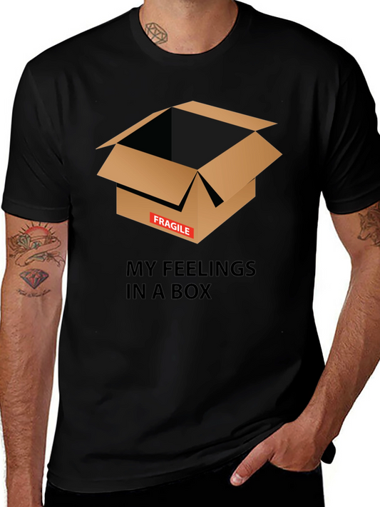 Fragile Feelings Box Graphic Tee - Unisex