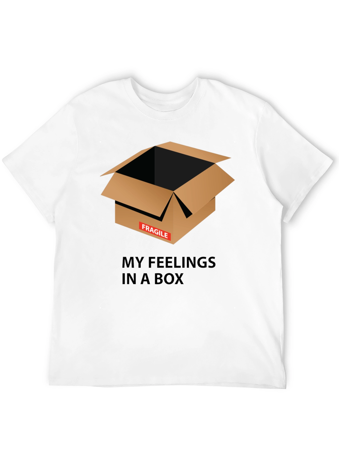Fragile Feelings Box Graphic Tee - Unisex