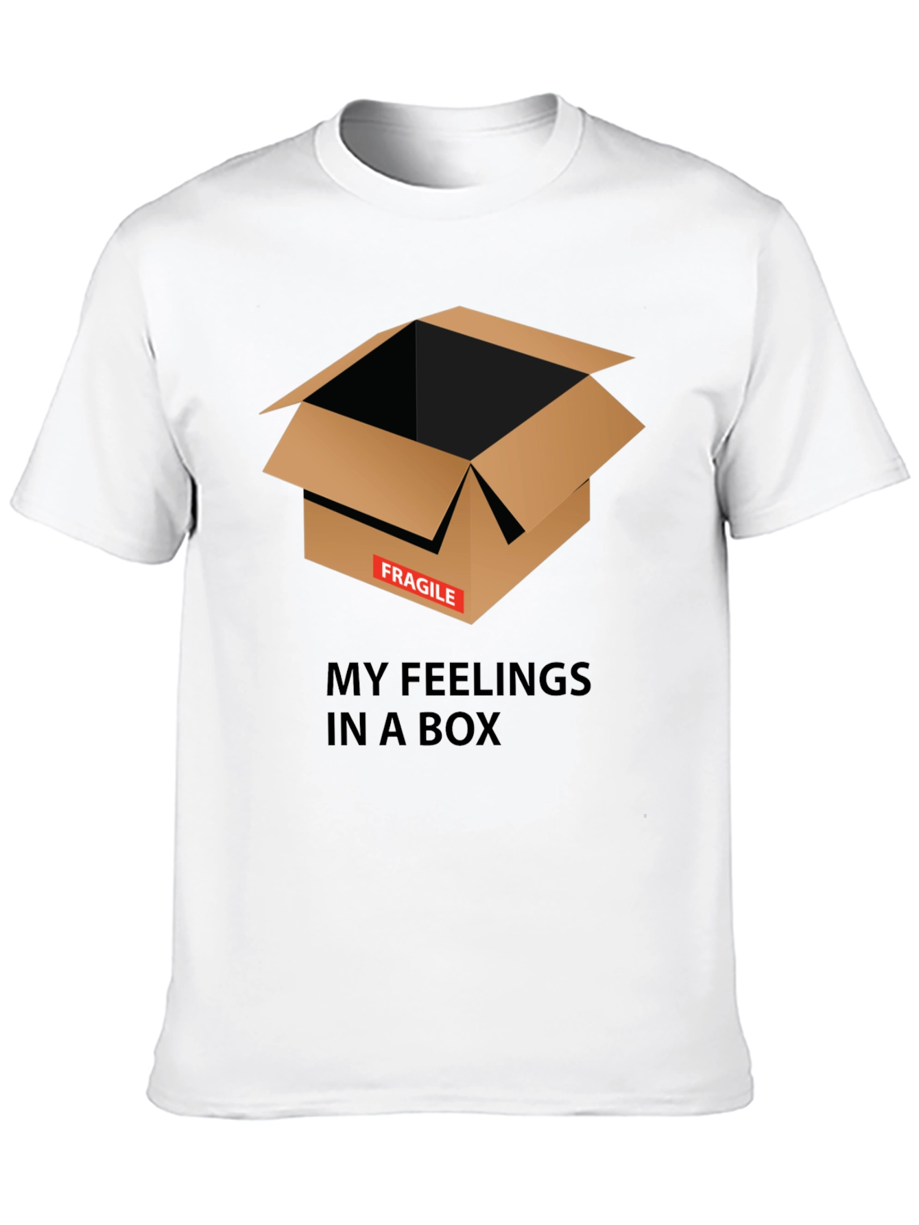 Fragile Feelings Box Graphic Tee - Unisex