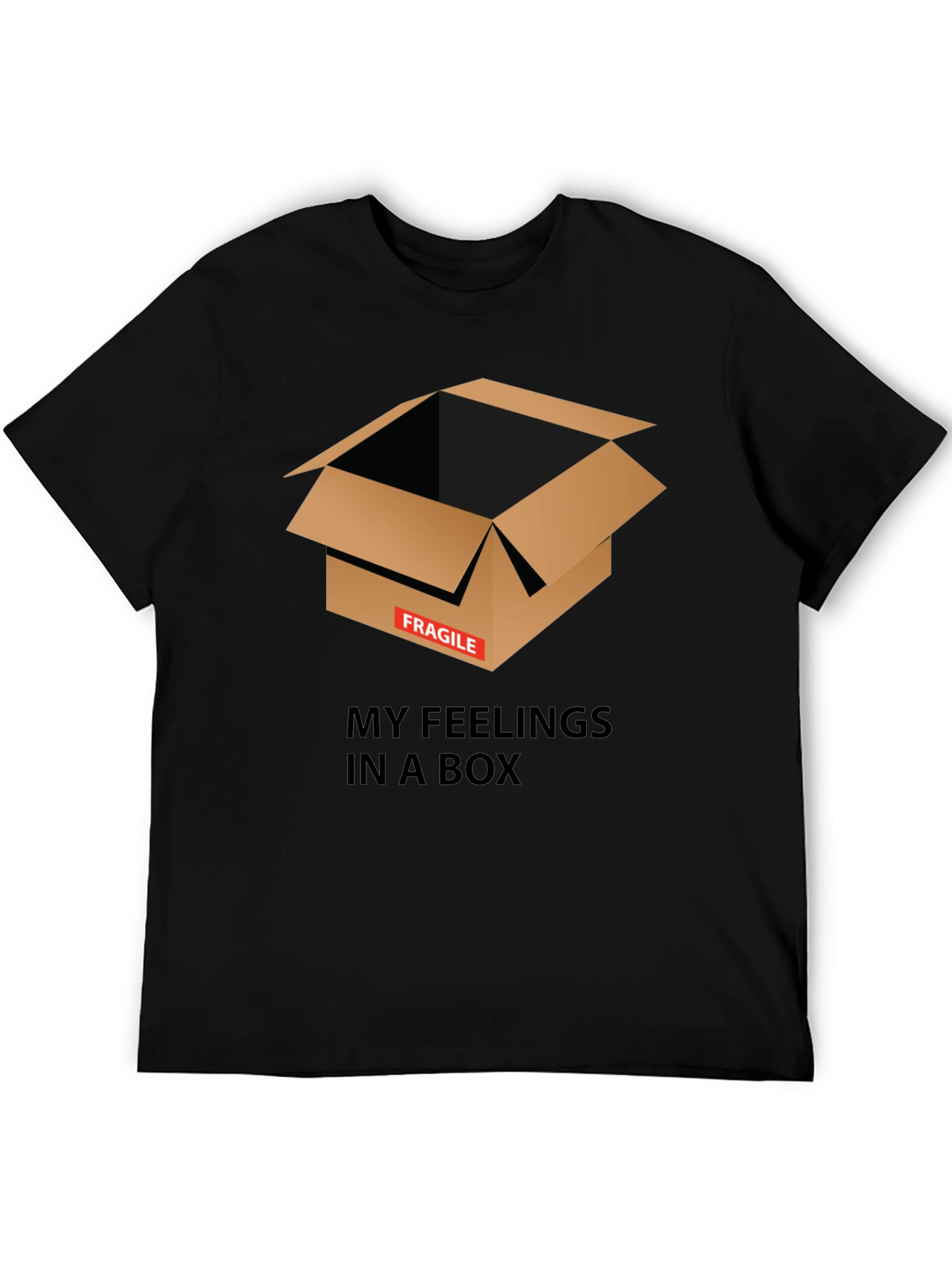 Fragile Feelings Box Graphic Tee - Unisex