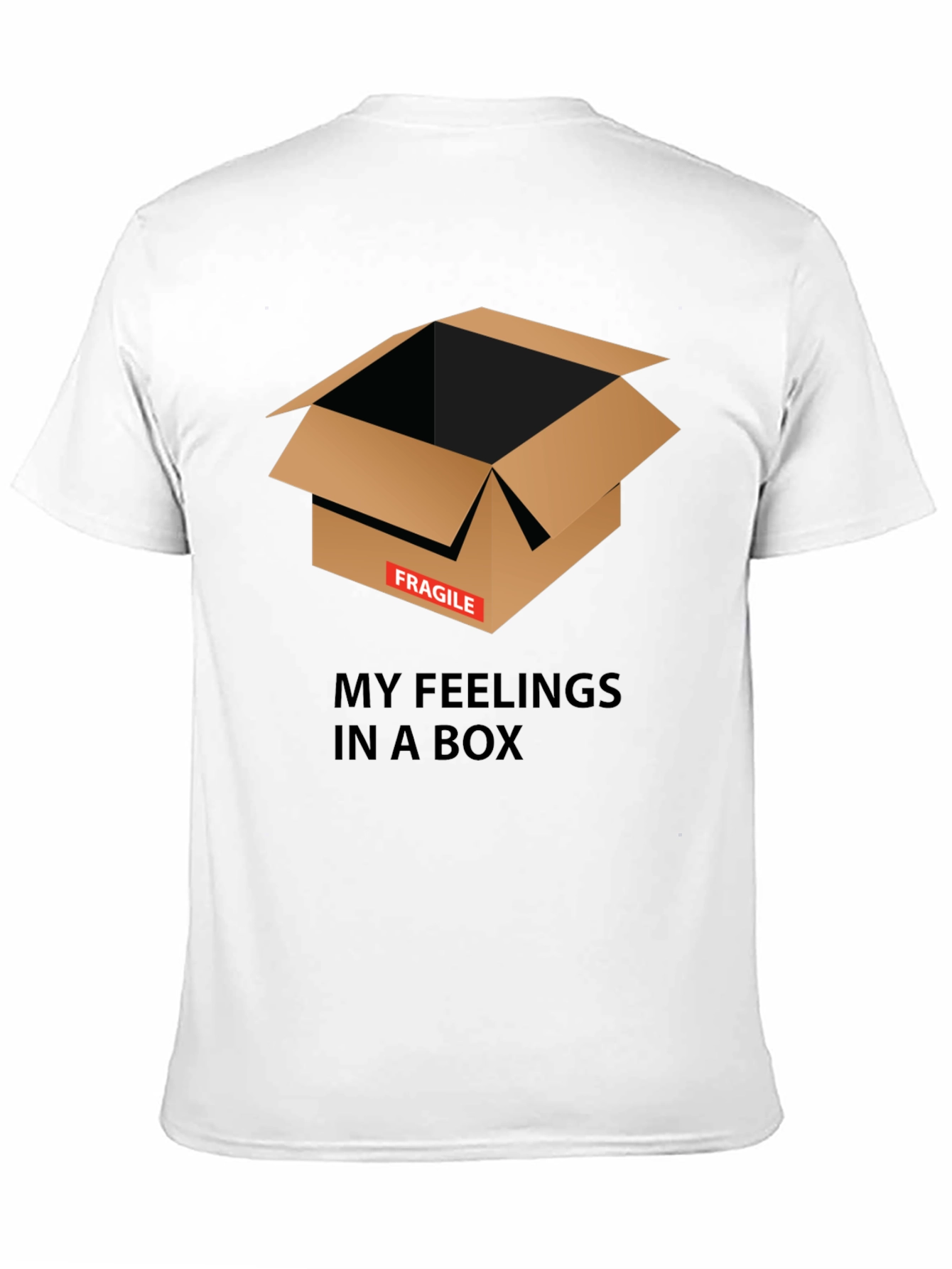Fragile Feelings Box Graphic Tee - Unisex