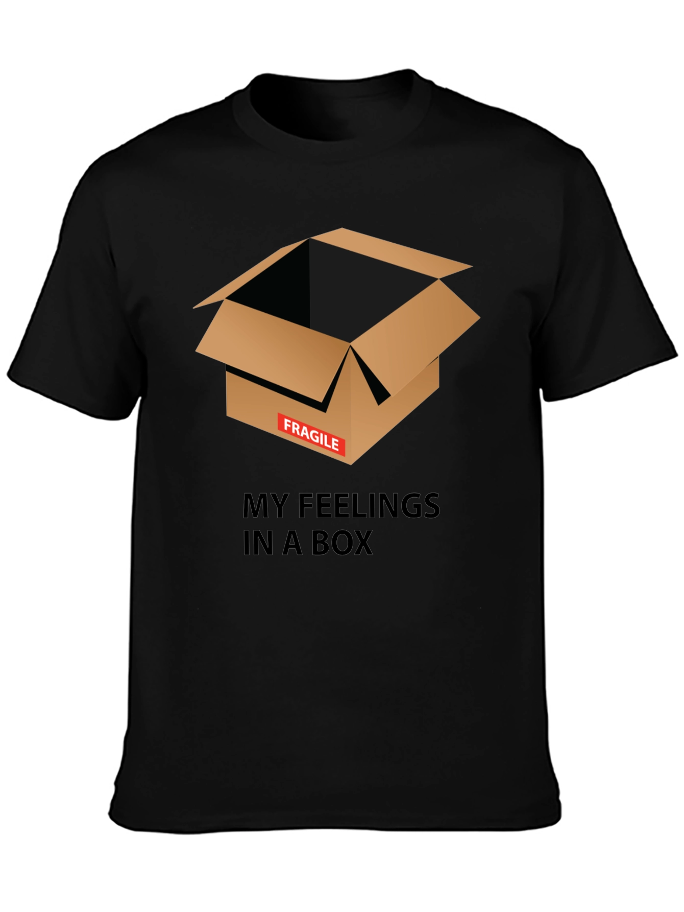 Fragile Feelings Box Graphic Tee - Unisex