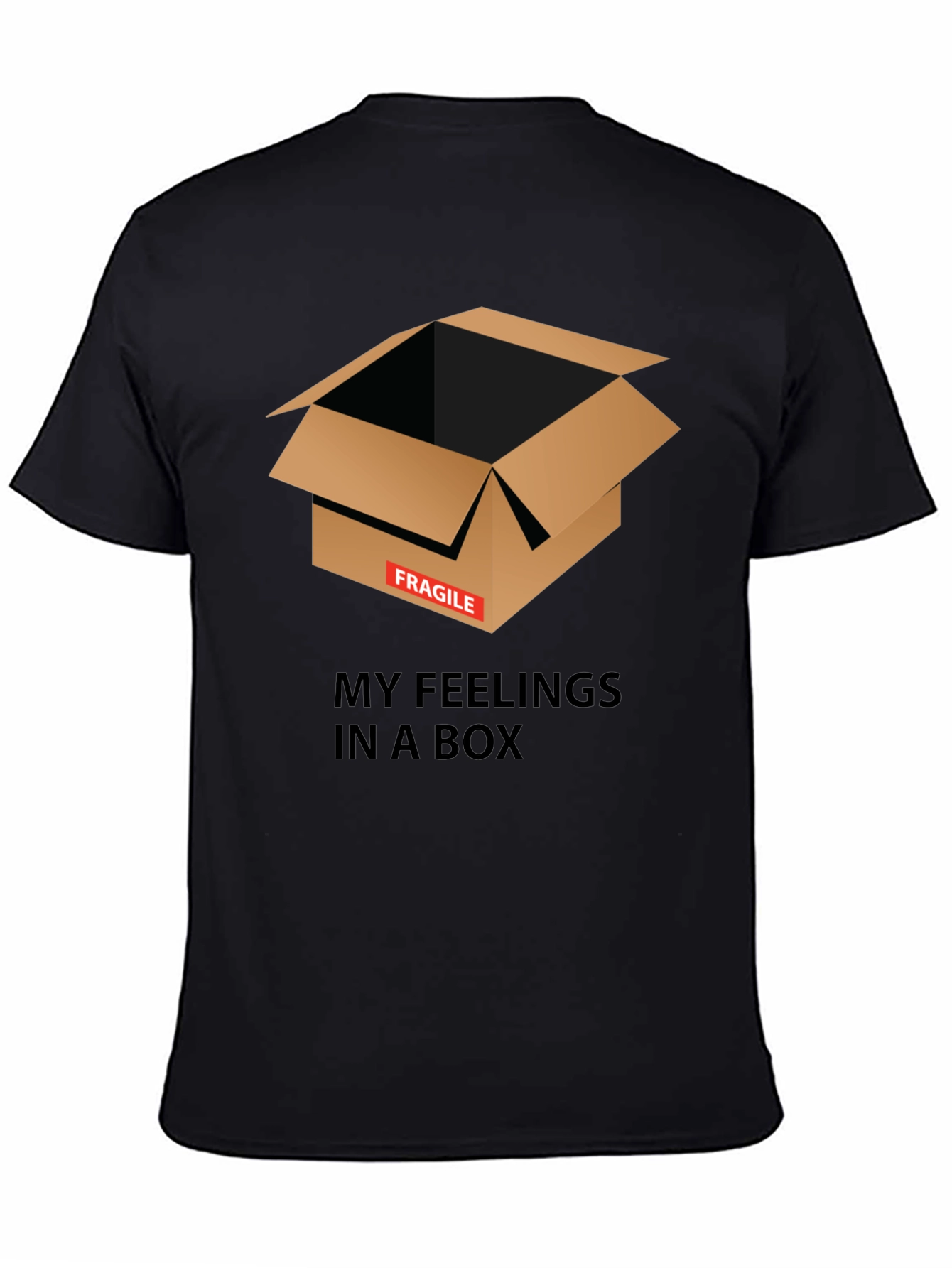 Fragile Feelings Box Graphic Tee - Unisex