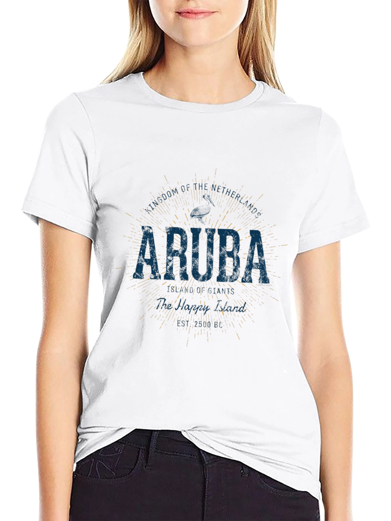 Aruba Vacation T-Shirt - The Happy Island Tee