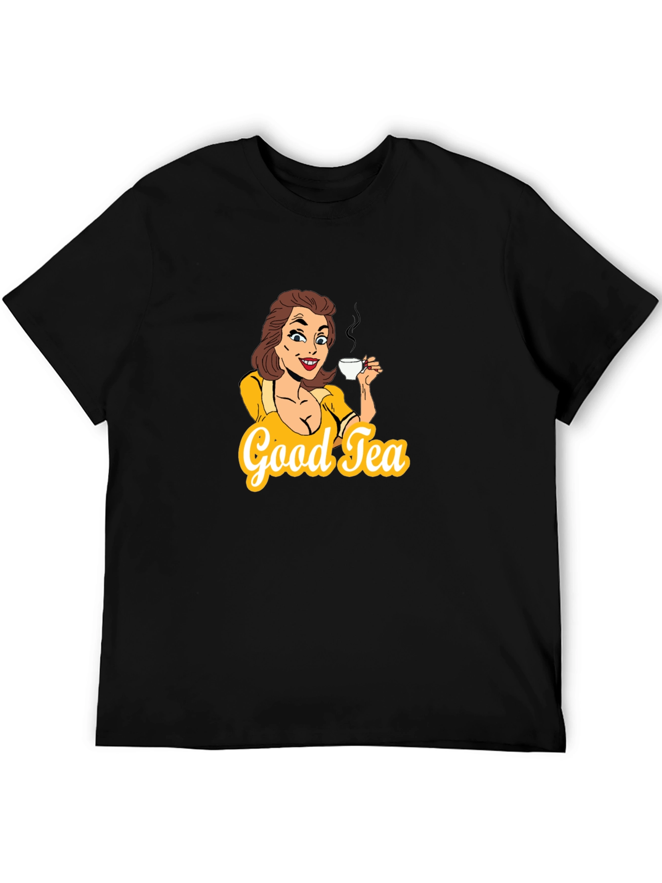Good Tea T-Shirt - Cartoon Graphic Tee