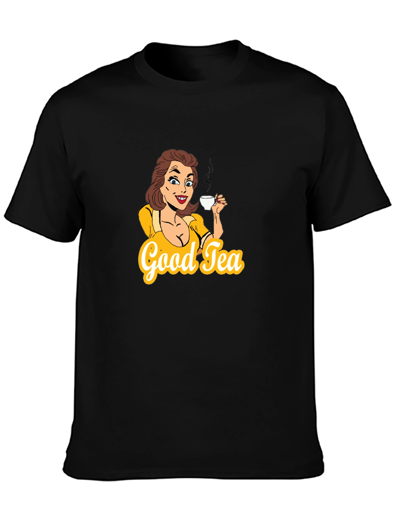 Good Tea T-Shirt - Cartoon Graphic Tee