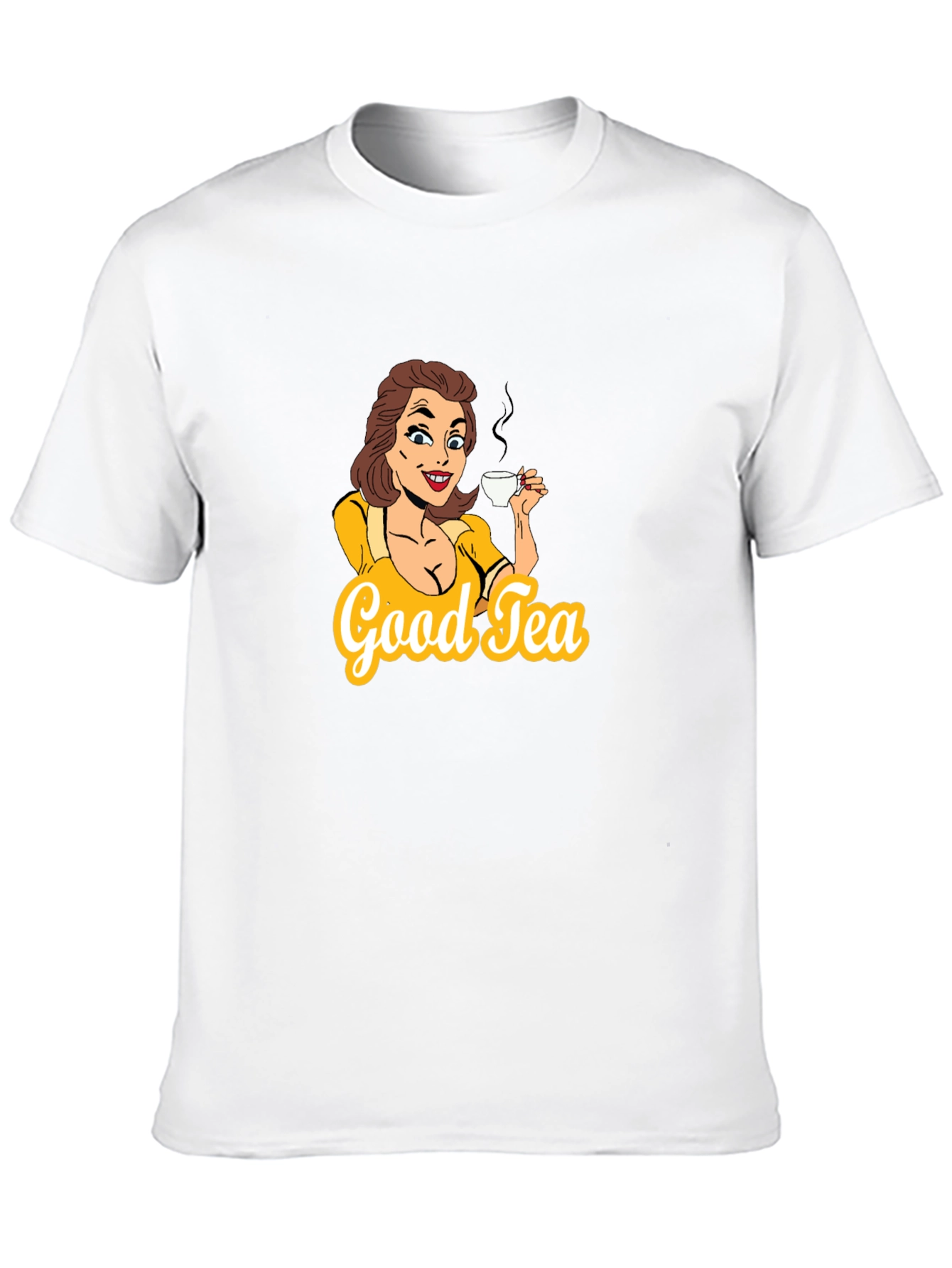Good Tea T-Shirt - Cartoon Graphic Tee