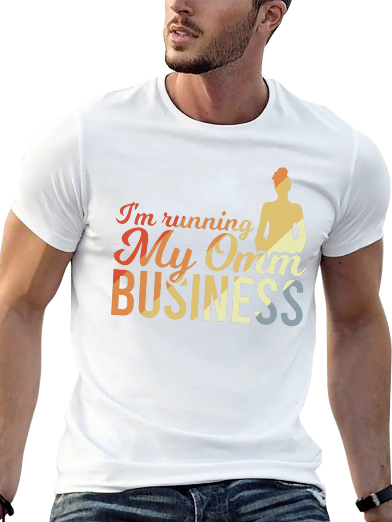 Running My Omm Business Graphic Tee