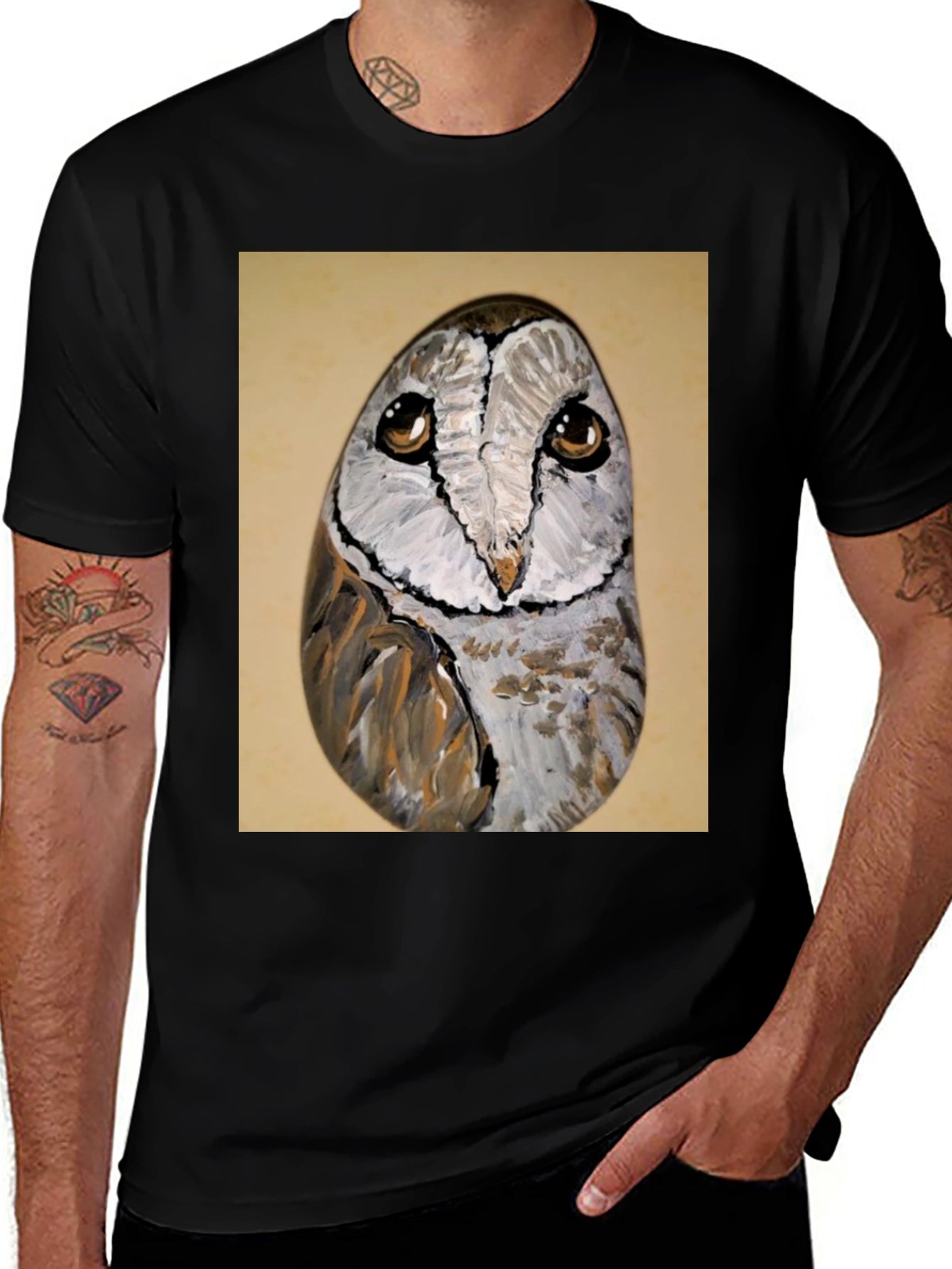 Owl Graphic Tee - Unique Bird Lovers T-Shirt