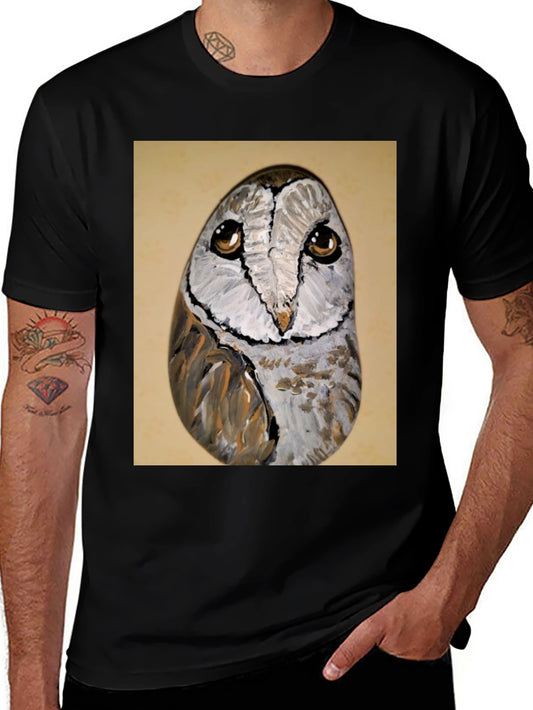 Owl Graphic Tee - Unique Bird Lovers T-Shirt