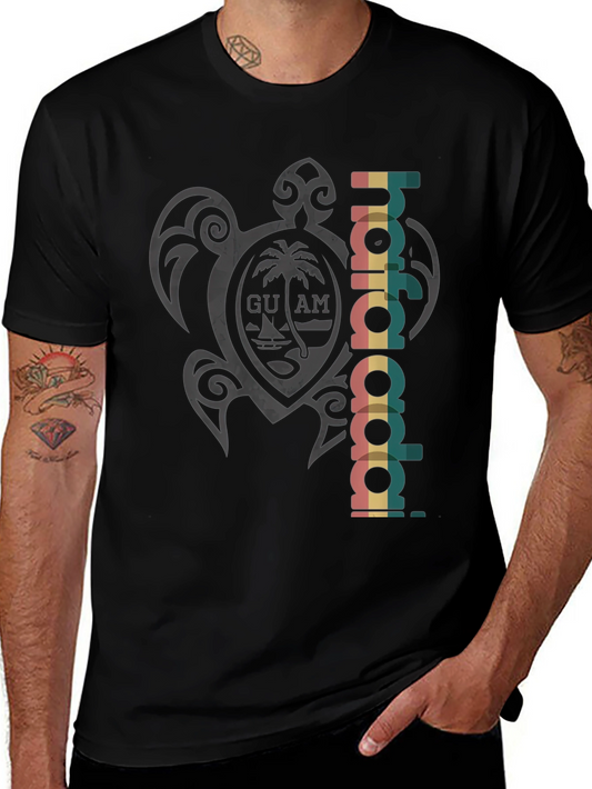 Guam Hafa Adai Turtle Tee - Island Style