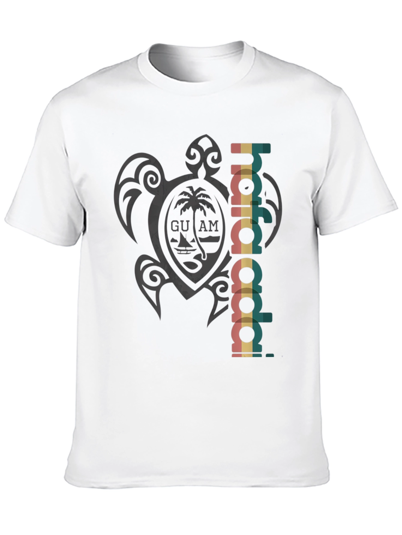 Guam Hafa Adai Turtle Tee - Island Style