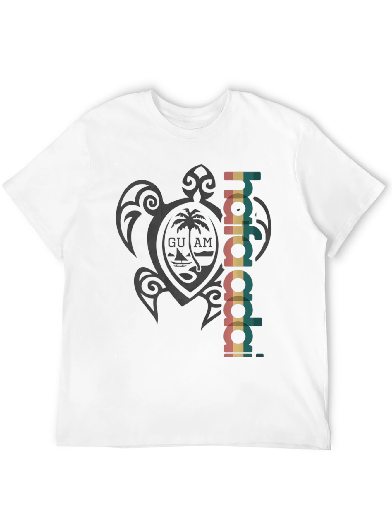 Guam Hafa Adai Turtle Tee - Island Style