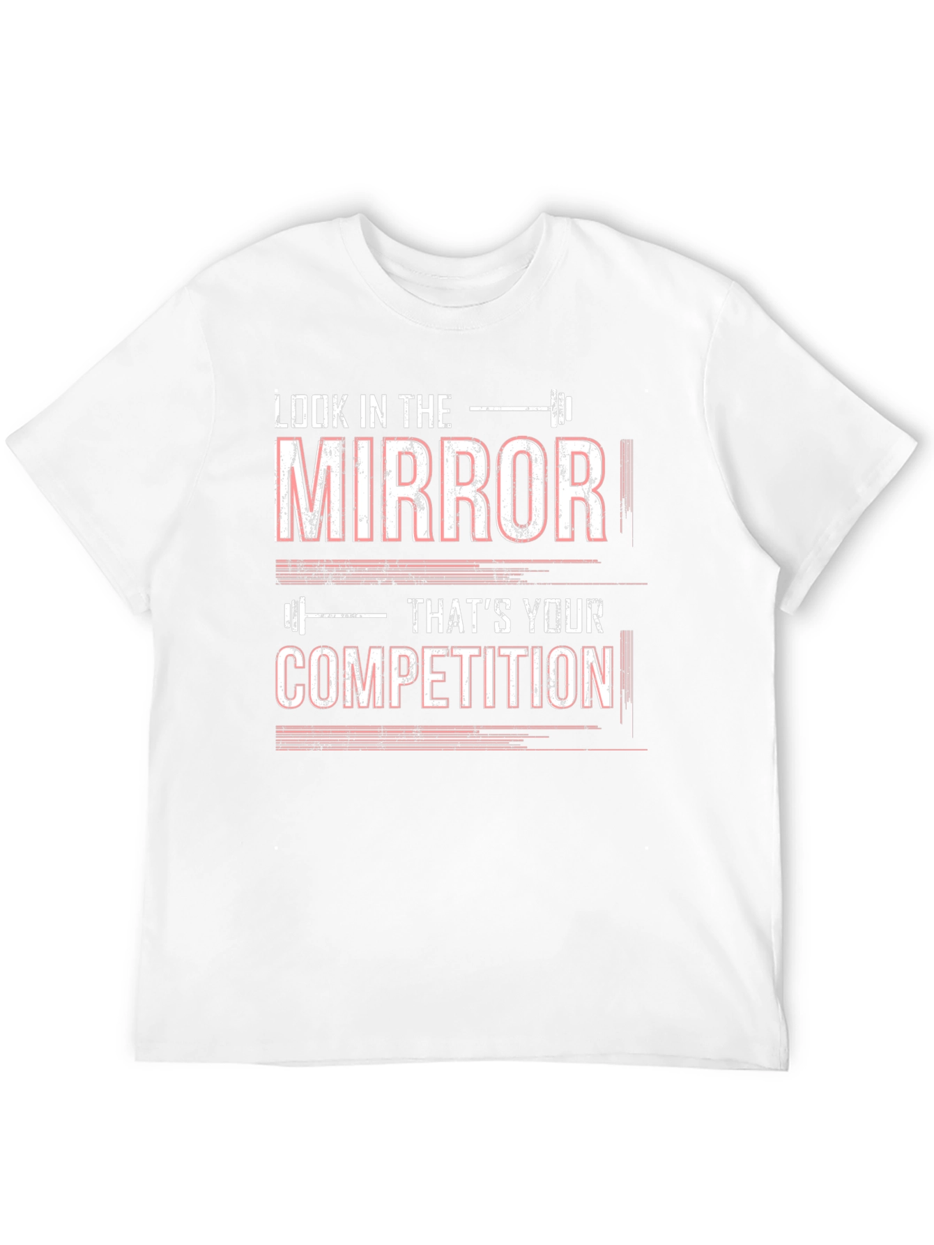 Mirror Competition Graphic Tee - Motivational Gym Shirt