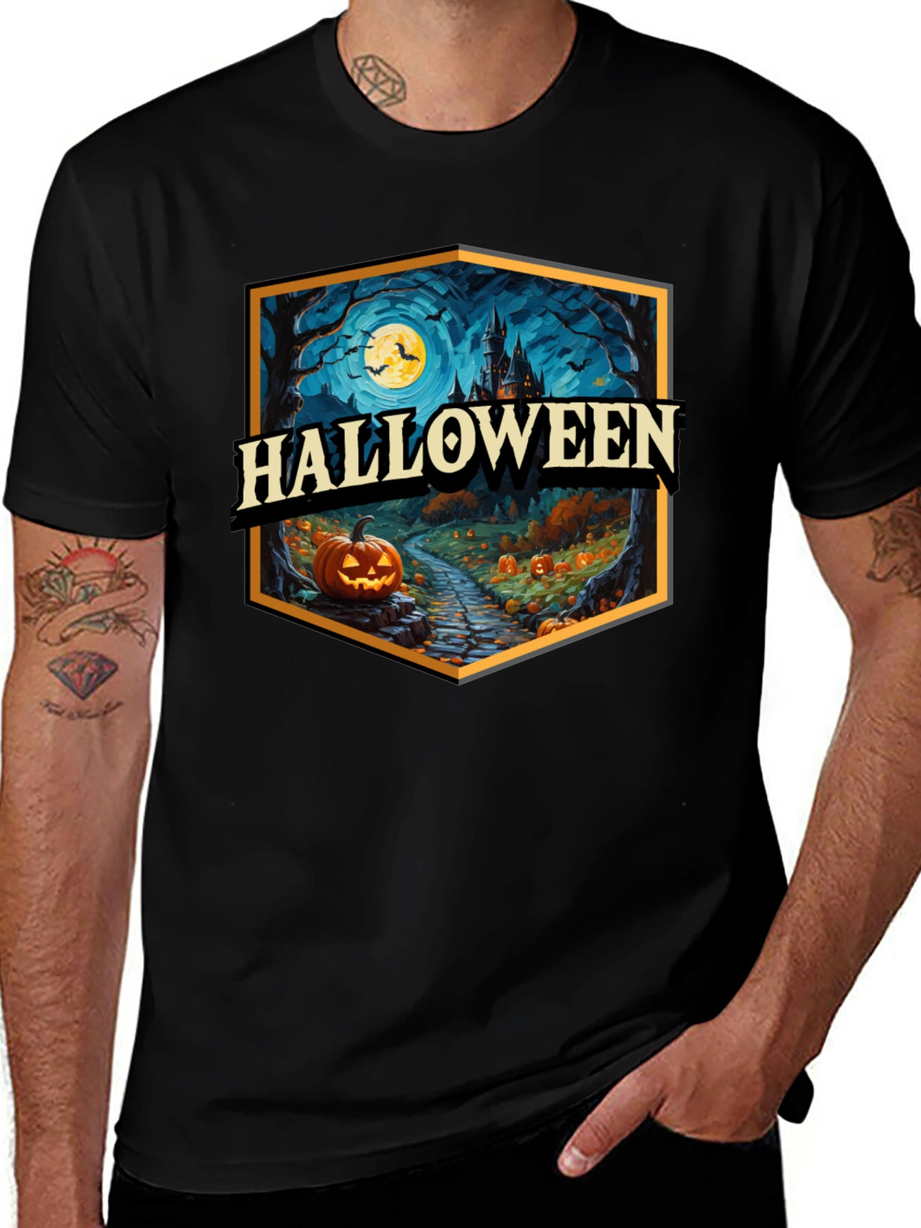 Halloween Graphic Tee Spooky Season Shirt