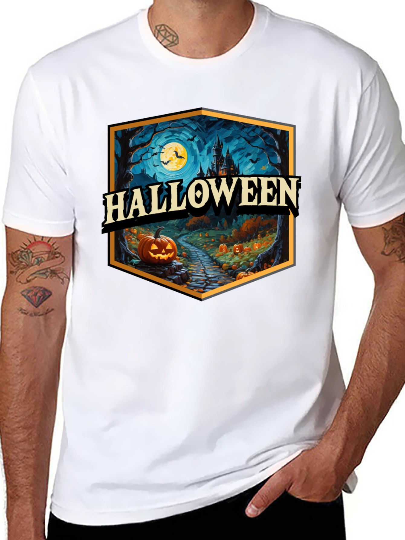 Halloween Graphic Tee Spooky Season Shirt