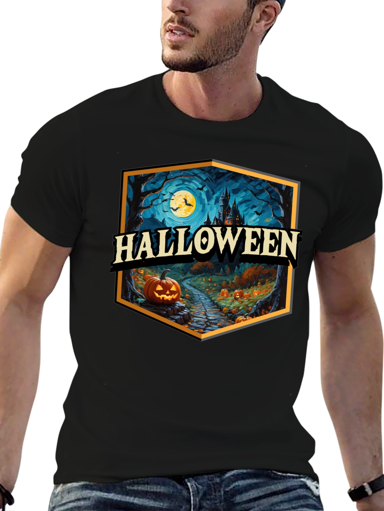 Halloween Graphic Tee Spooky Season Shirt