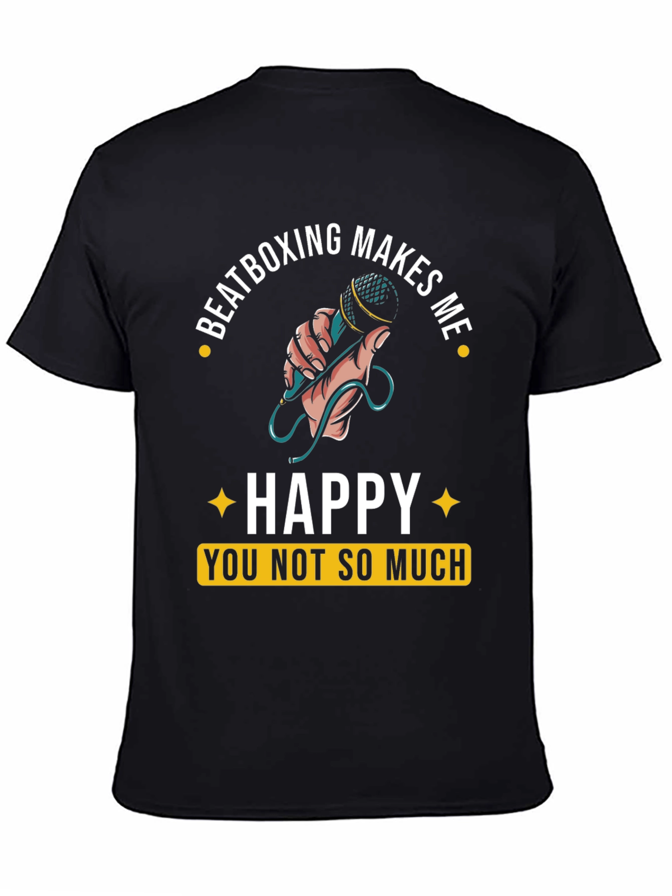 Beatboxing Makes Me Happy Graphic Tee