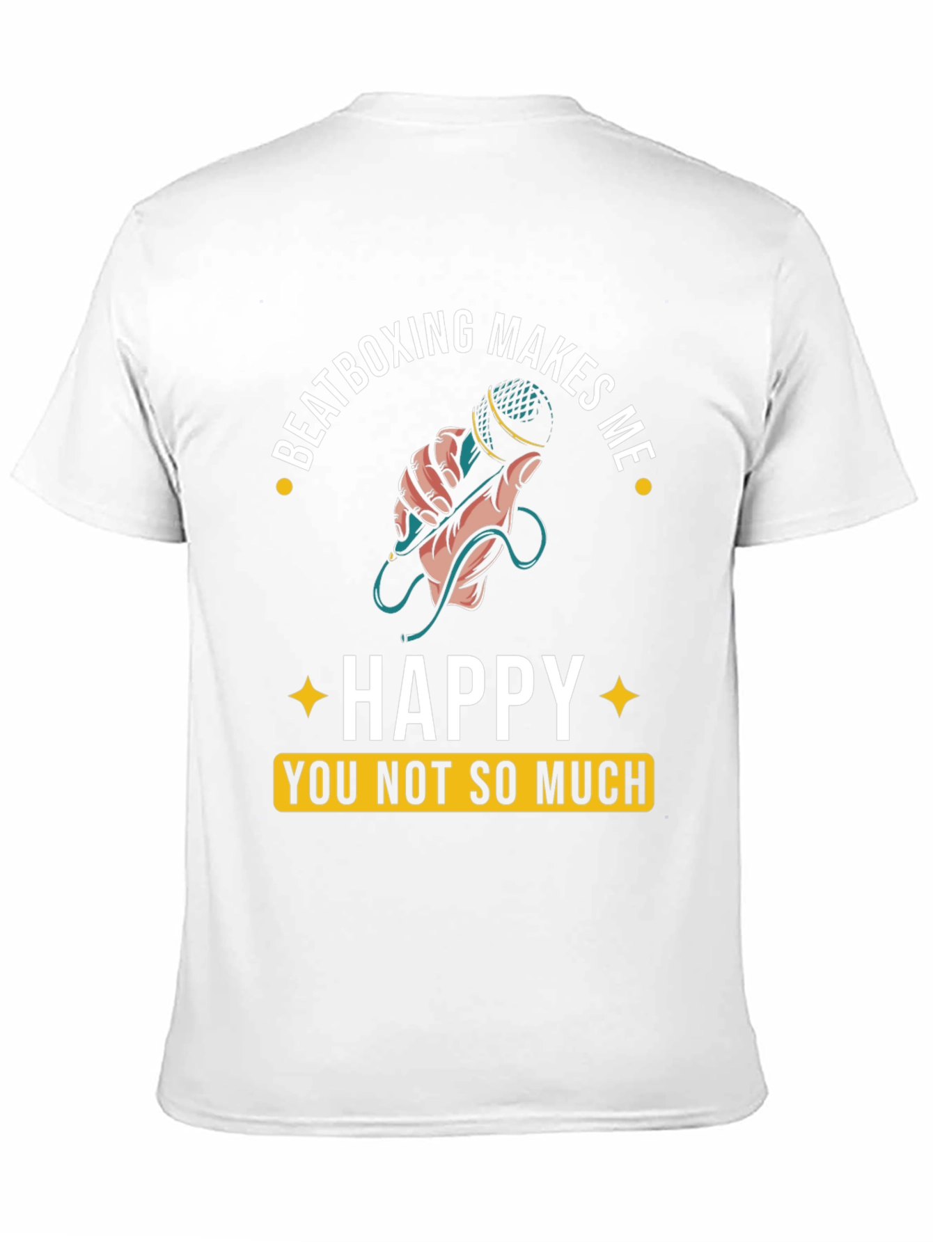 Beatboxing Makes Me Happy Graphic Tee