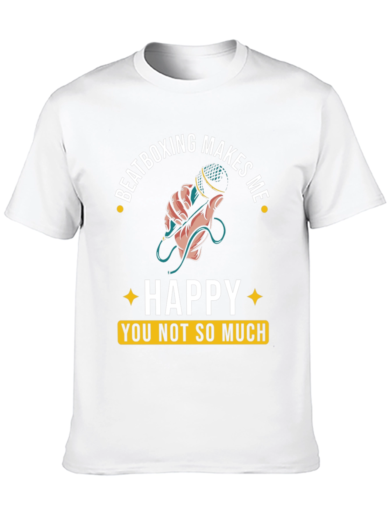 Beatboxing Makes Me Happy Graphic Tee