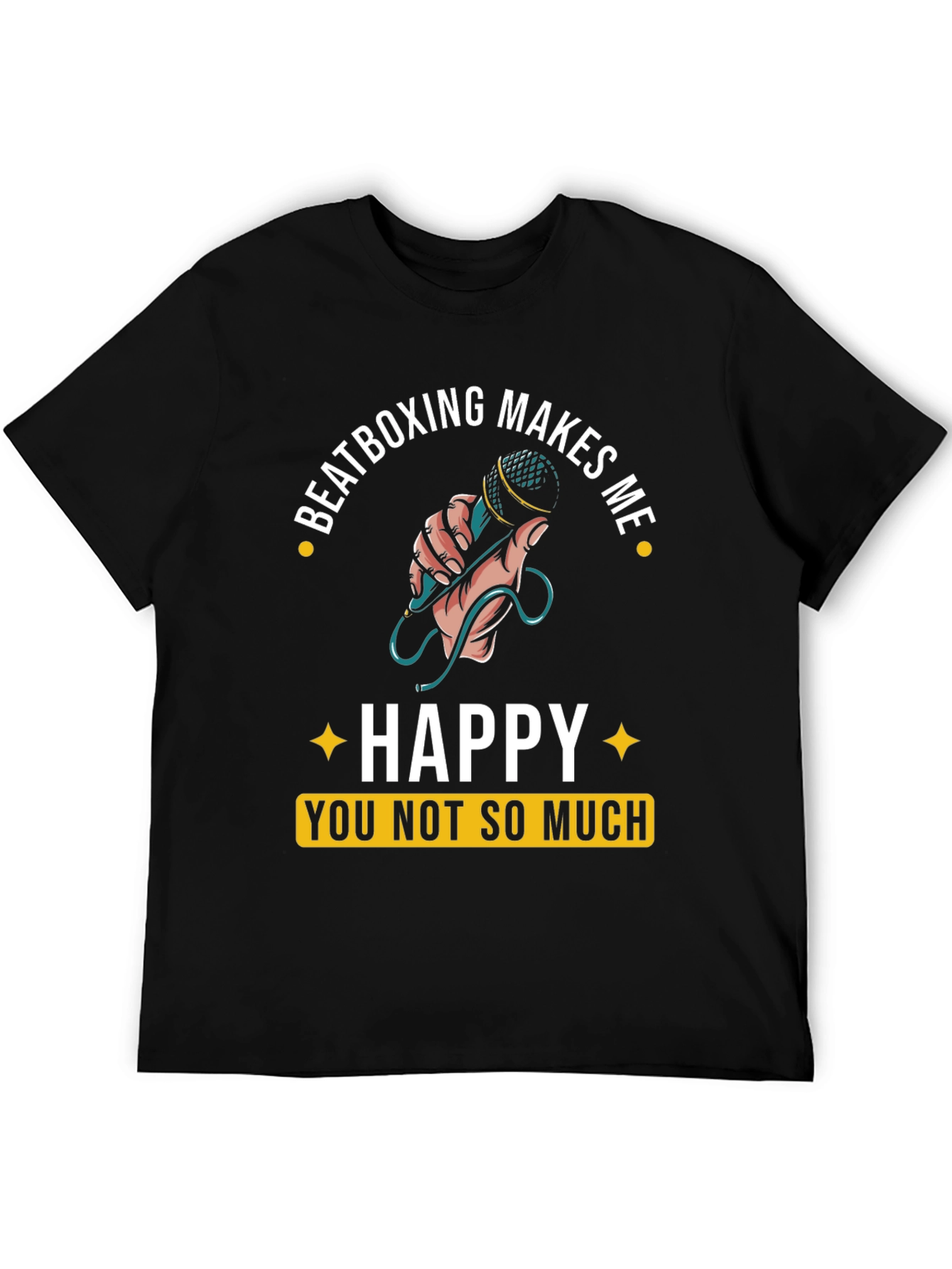 Beatboxing Makes Me Happy Graphic Tee