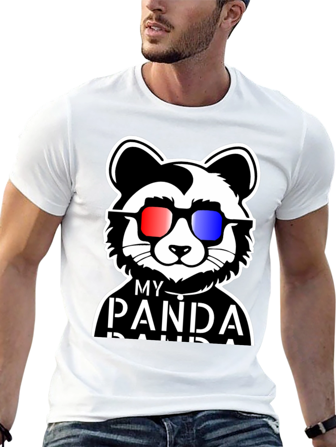 Cool Panda T-Shirt - My Panda Design