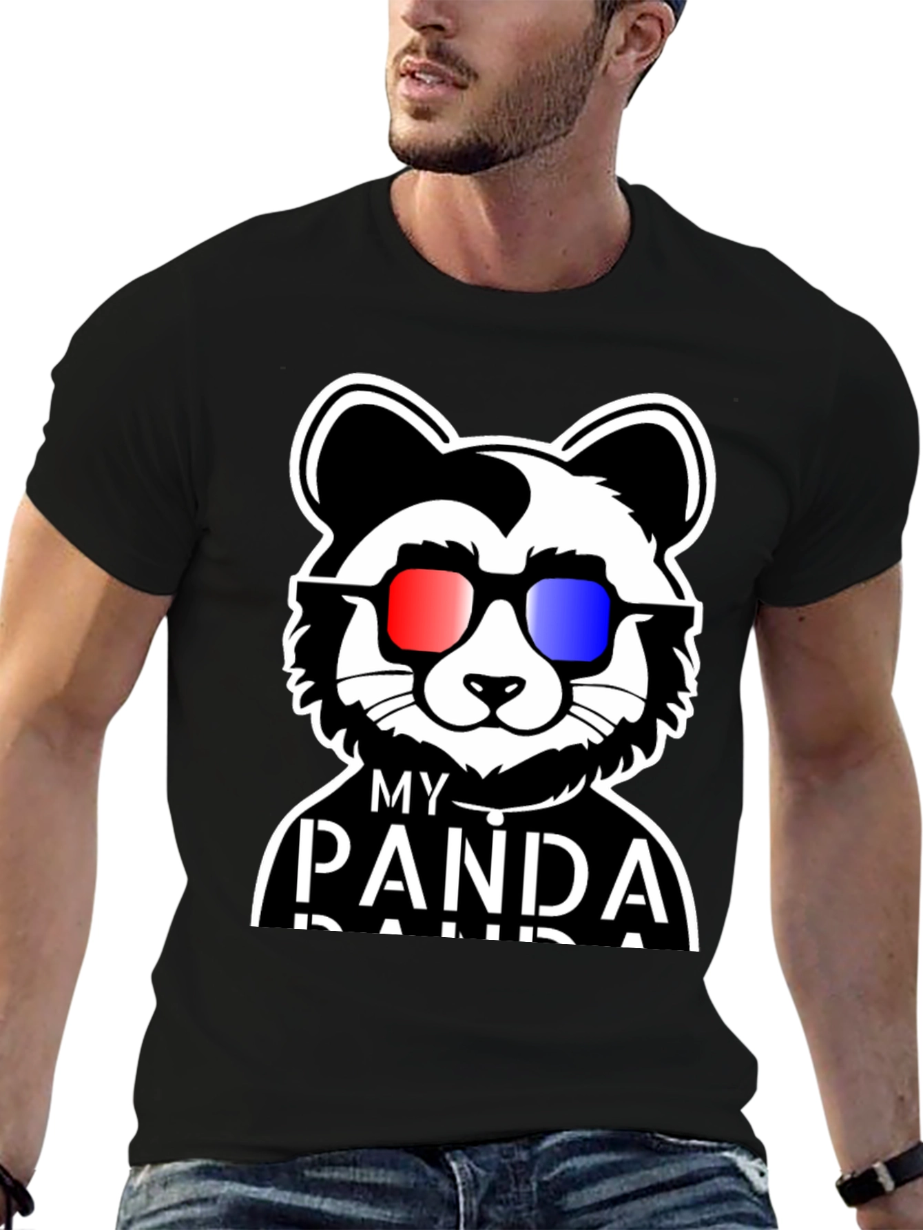 Cool Panda T-Shirt - My Panda Design
