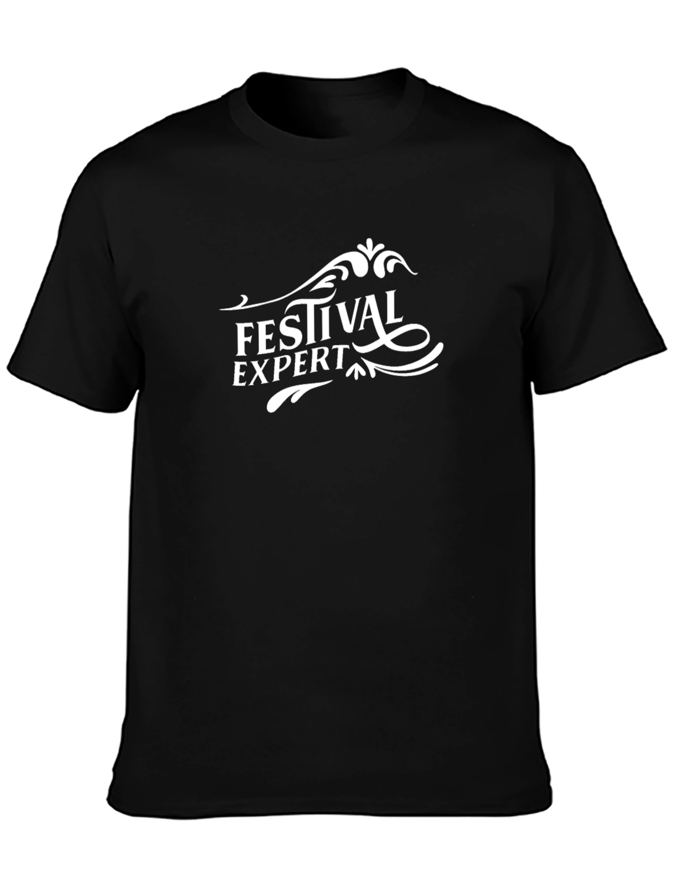 Festival Expert Black T-Shirt