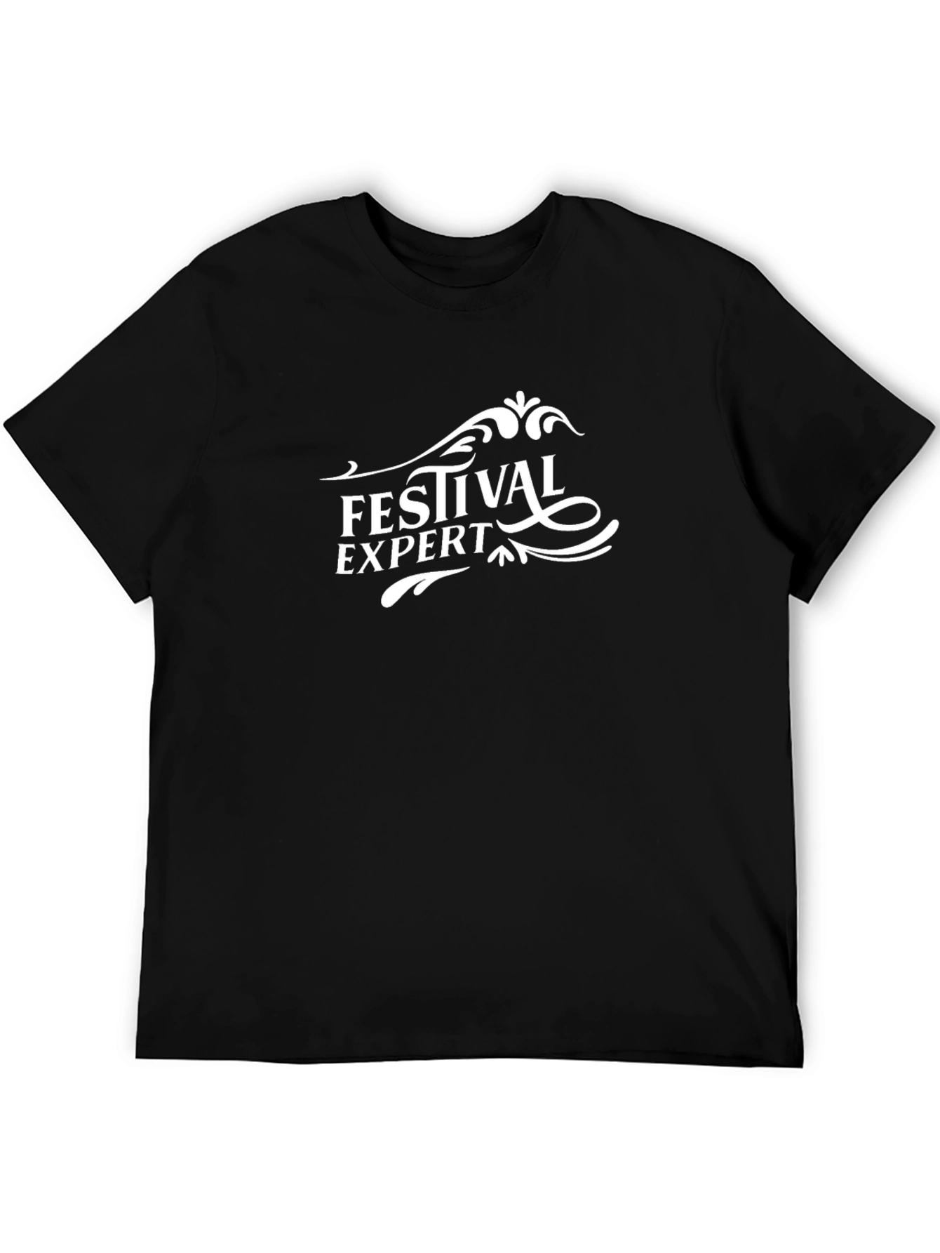 Festival Expert Black T-Shirt