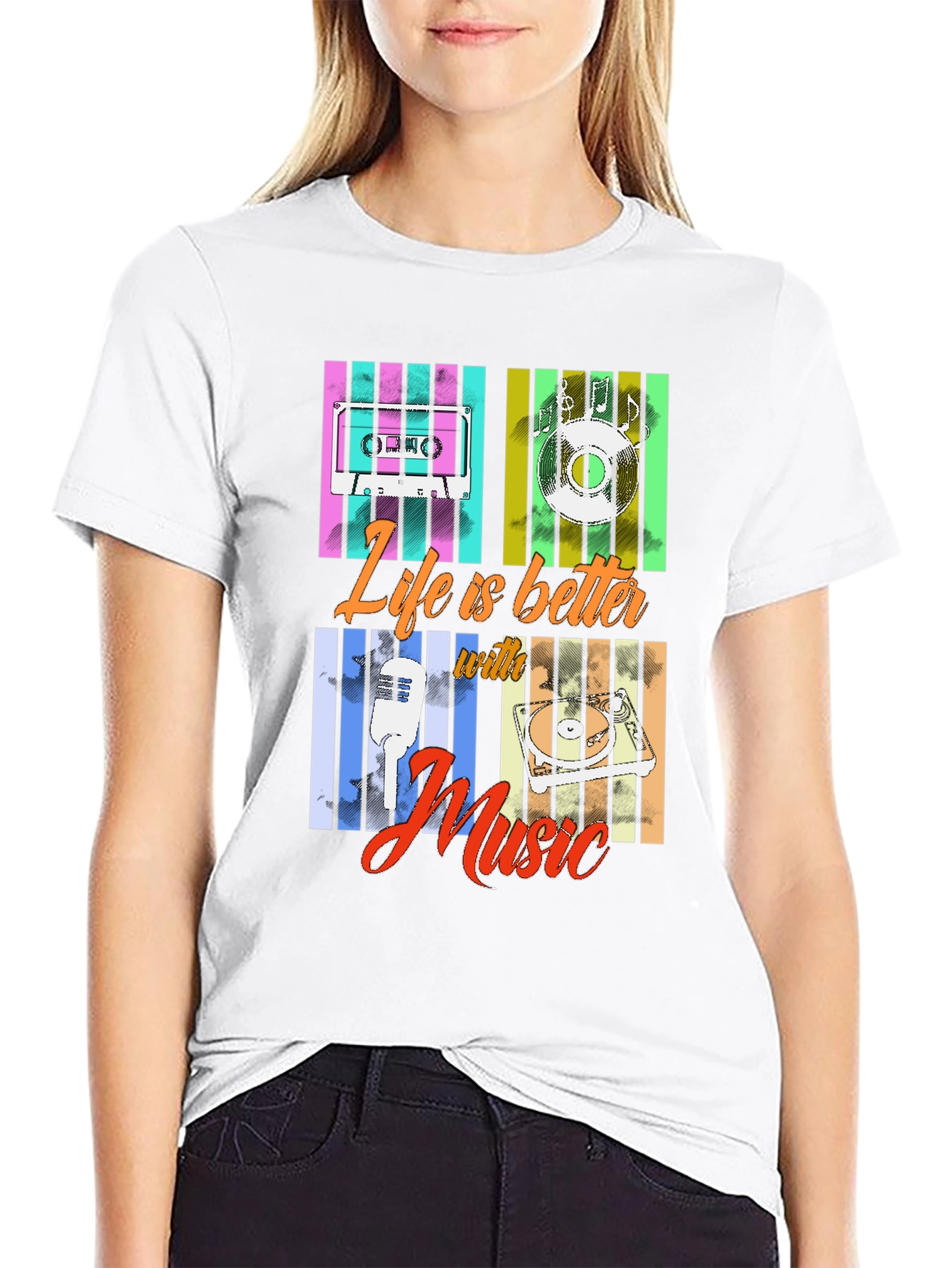 Life Is Better With Music T-Shirt
