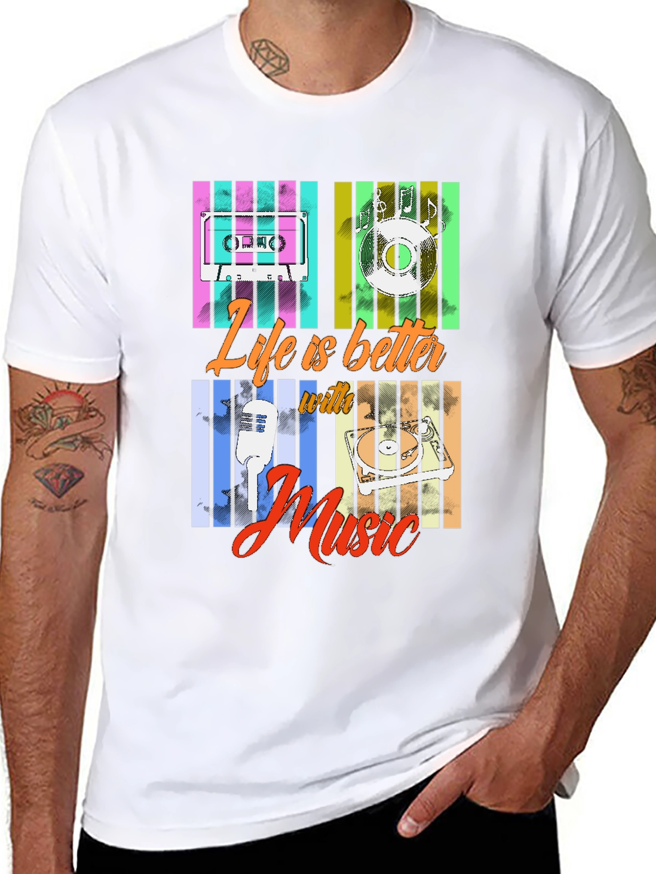 Life Is Better With Music T-Shirt