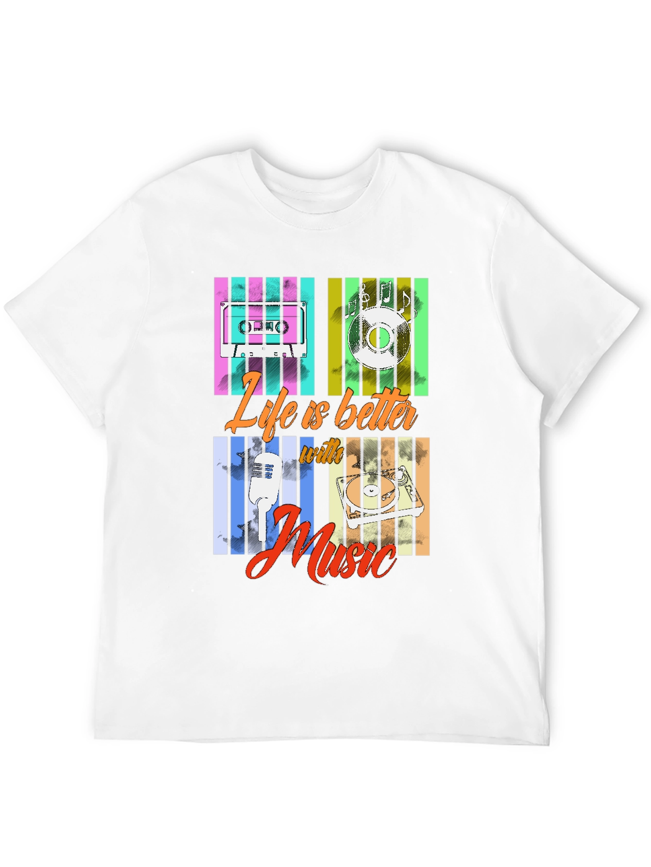 Life Is Better With Music T-Shirt