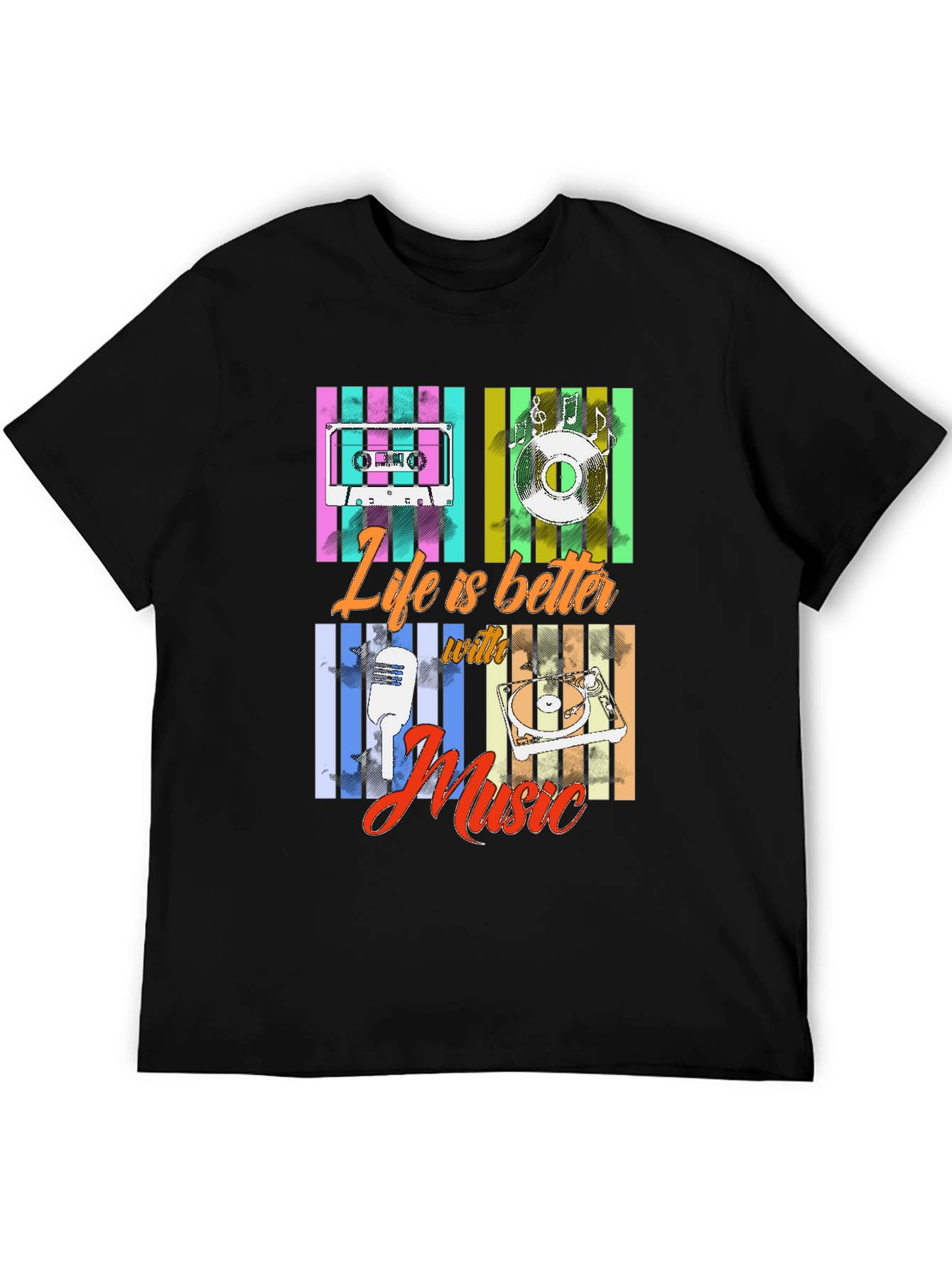 Life Is Better With Music T-Shirt