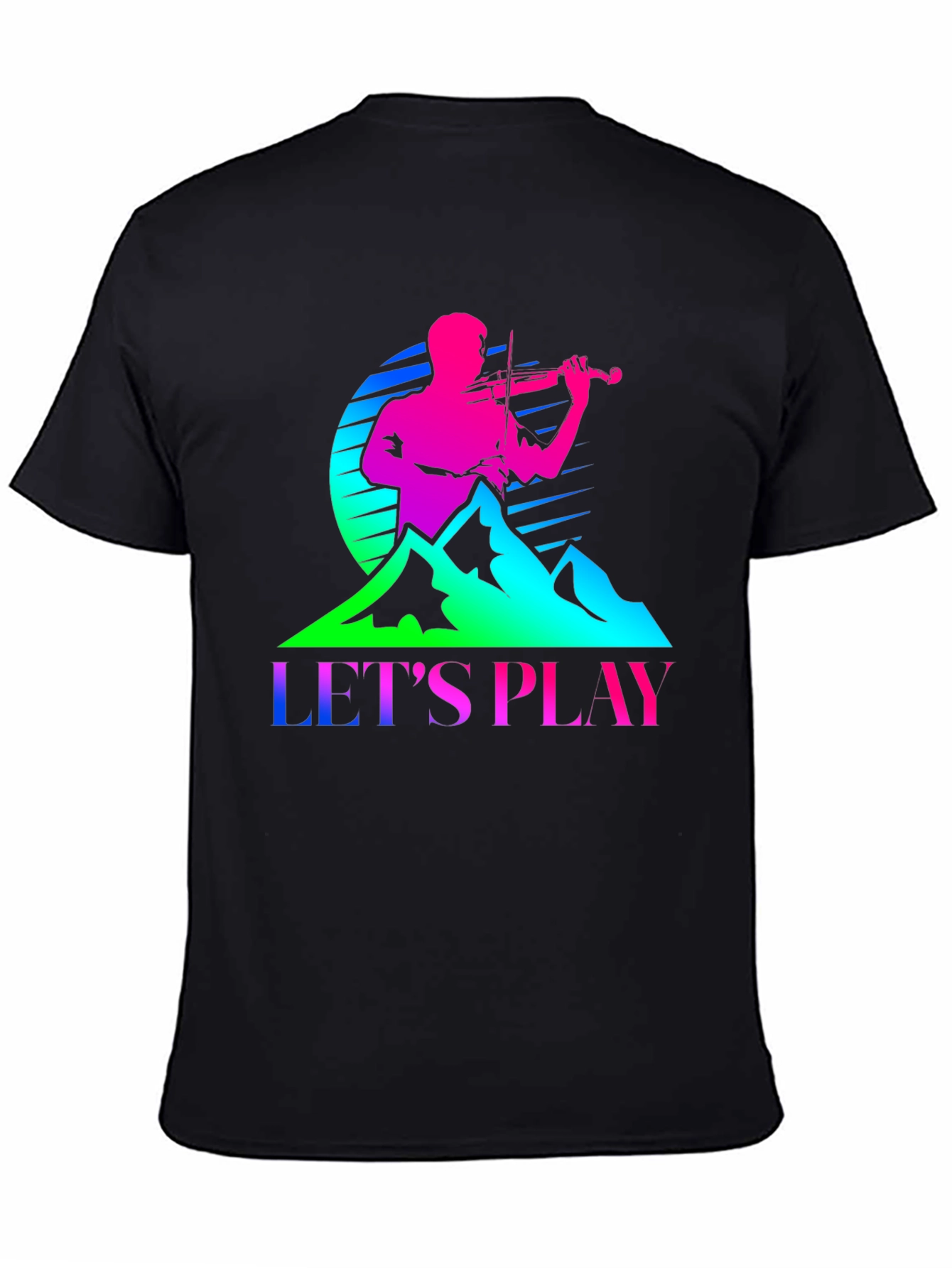 Lets Play Violin Sunset T-Shirt