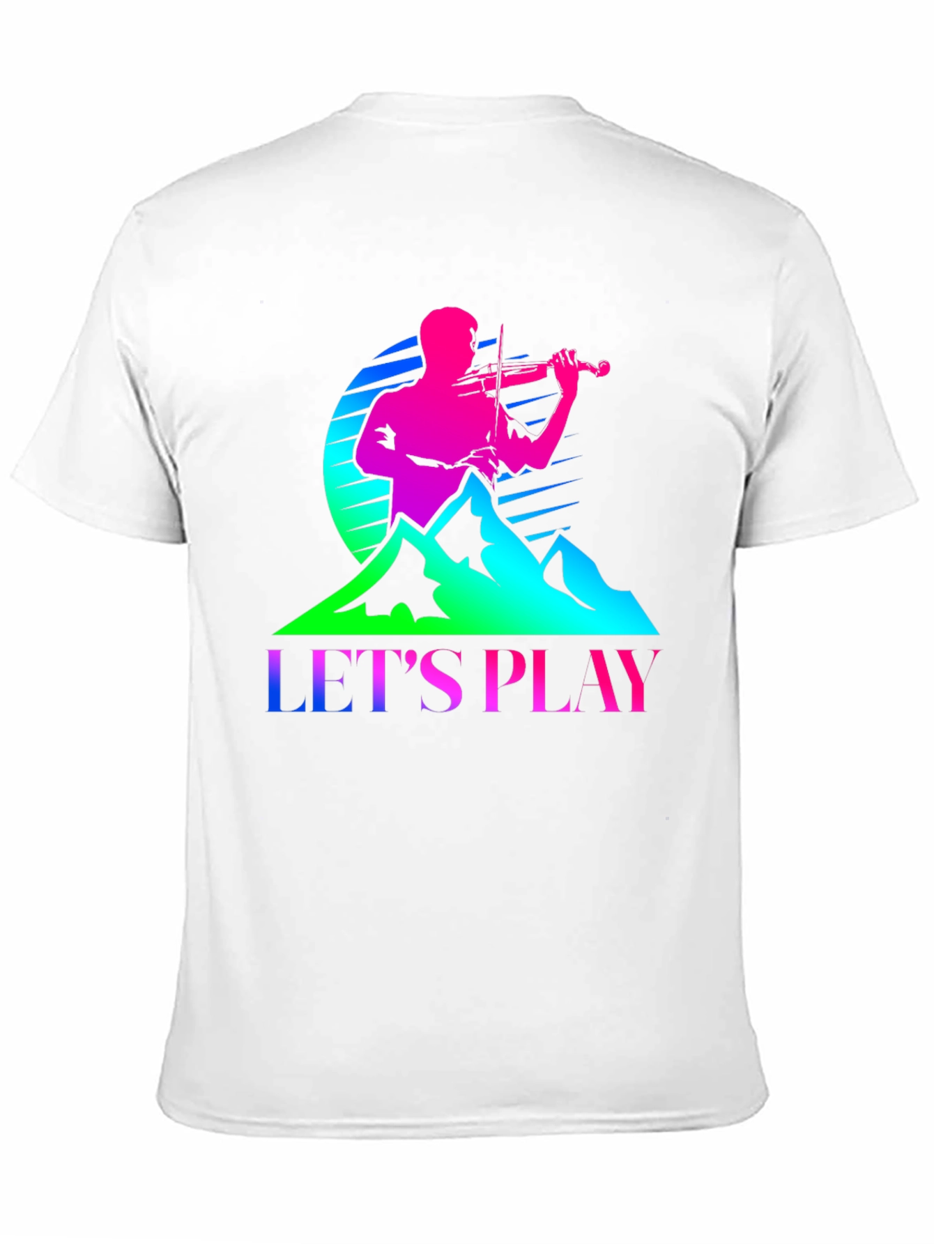 Lets Play Violin Sunset T-Shirt