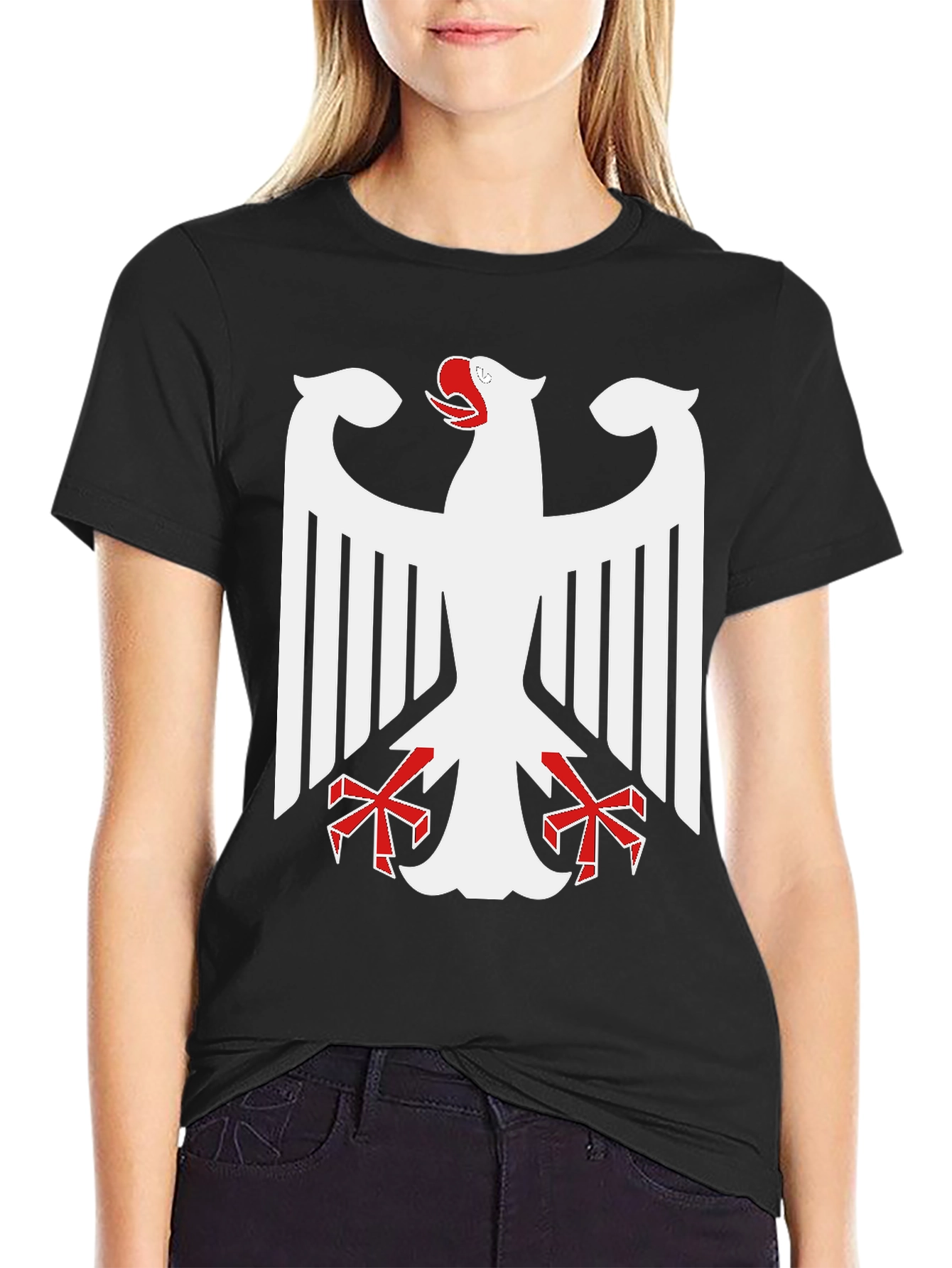 German Eagle Emblem Graphic T-Shirt