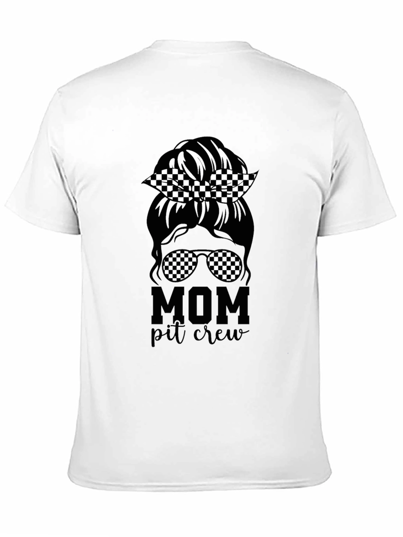 Mom Pit Crew T-Shirt - Racing Mom Tee