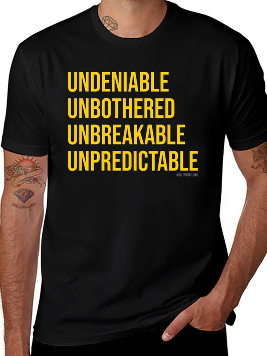 Undeniable Motivational Graphic Tee