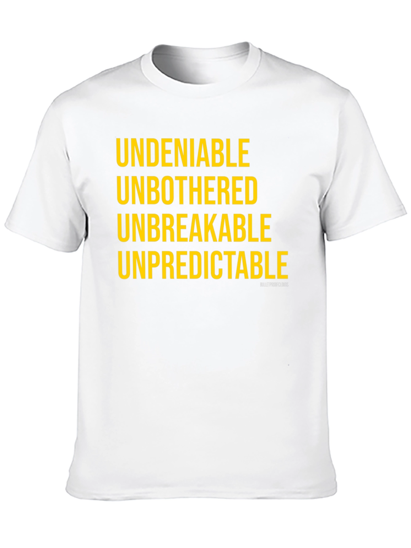 Undeniable Motivational Graphic Tee