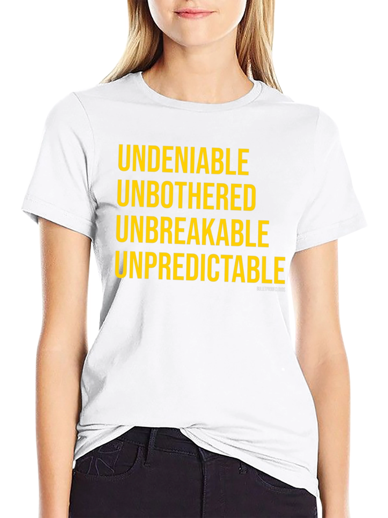 Undeniable Motivational Graphic Tee