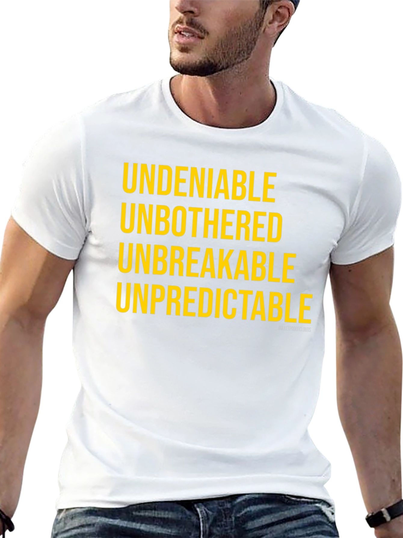 Undeniable Motivational Graphic Tee