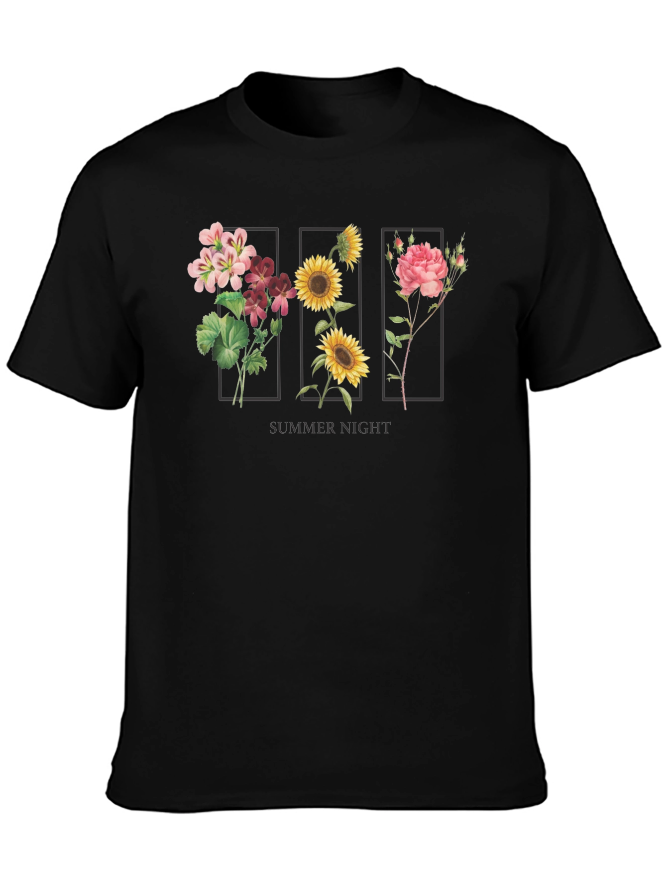 Floral Summer Night T-Shirt