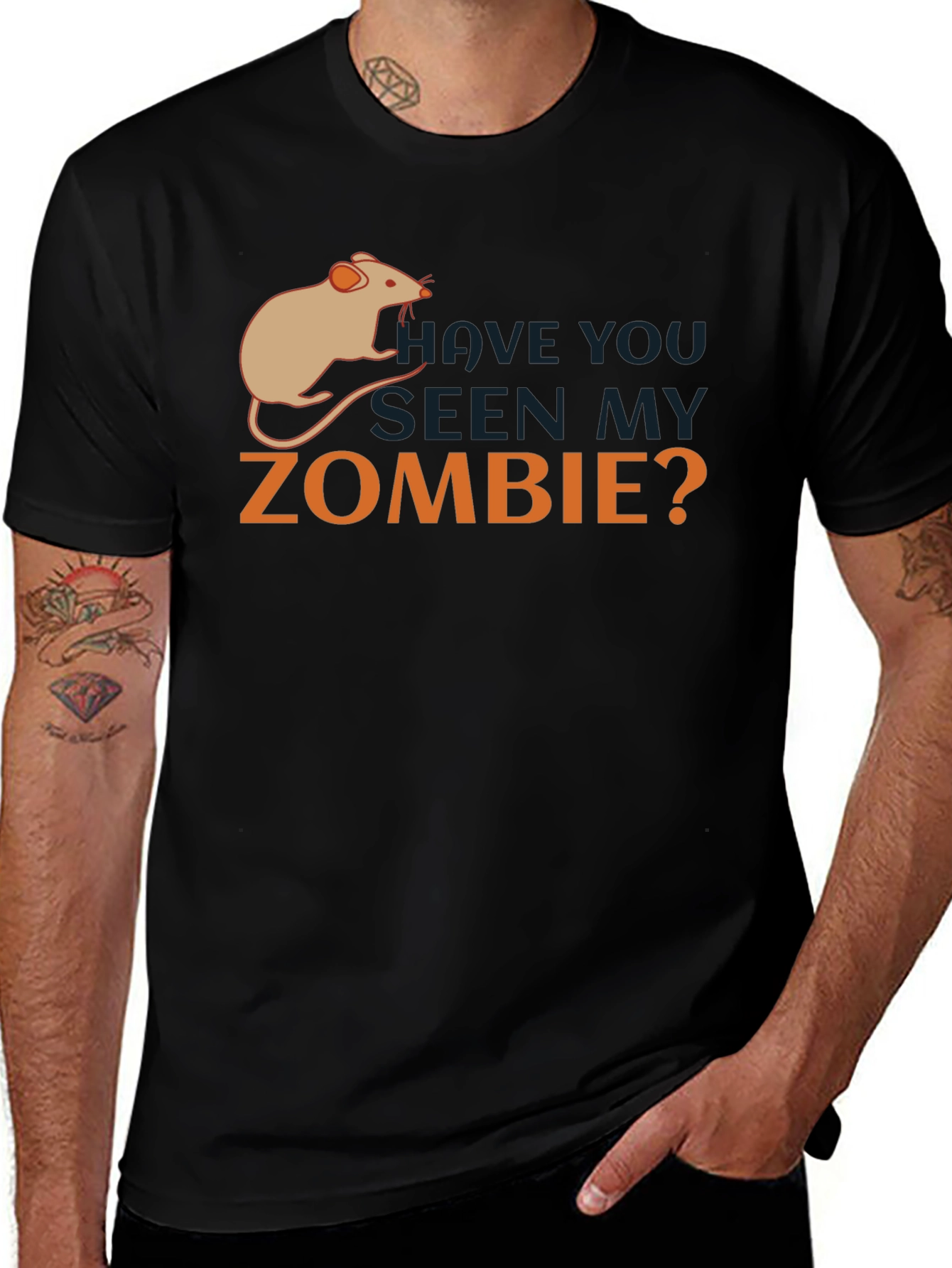 Have You Seen My Zombie Rat T-Shirt