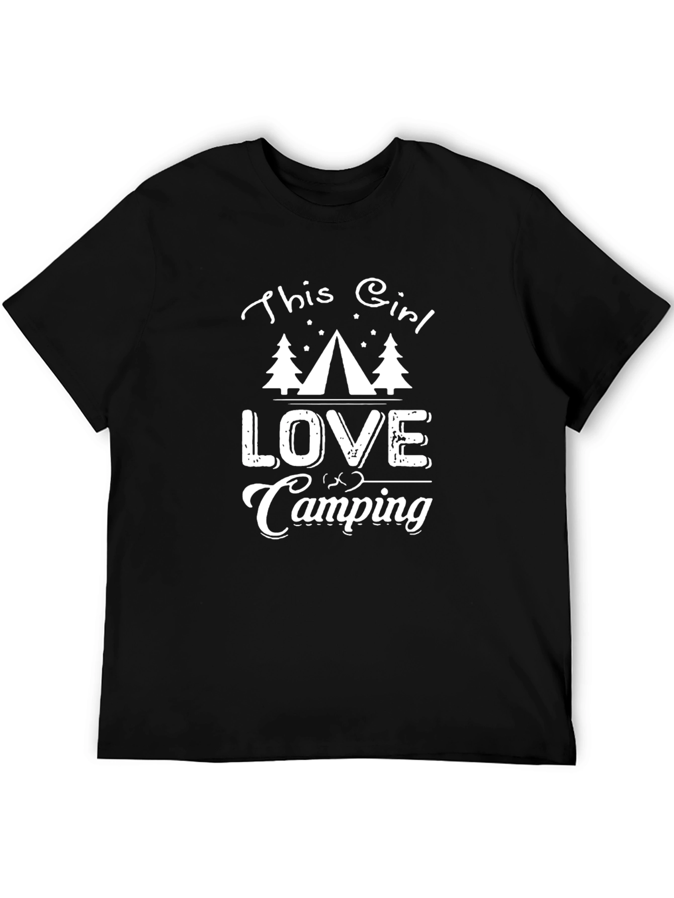 This Girl Loves Camping Graphic Tee