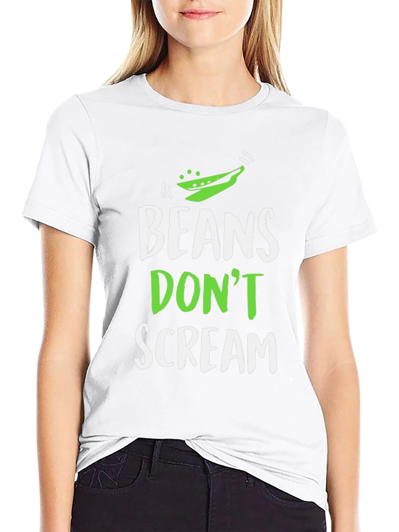 Beans Dont Scream Graphic Tee