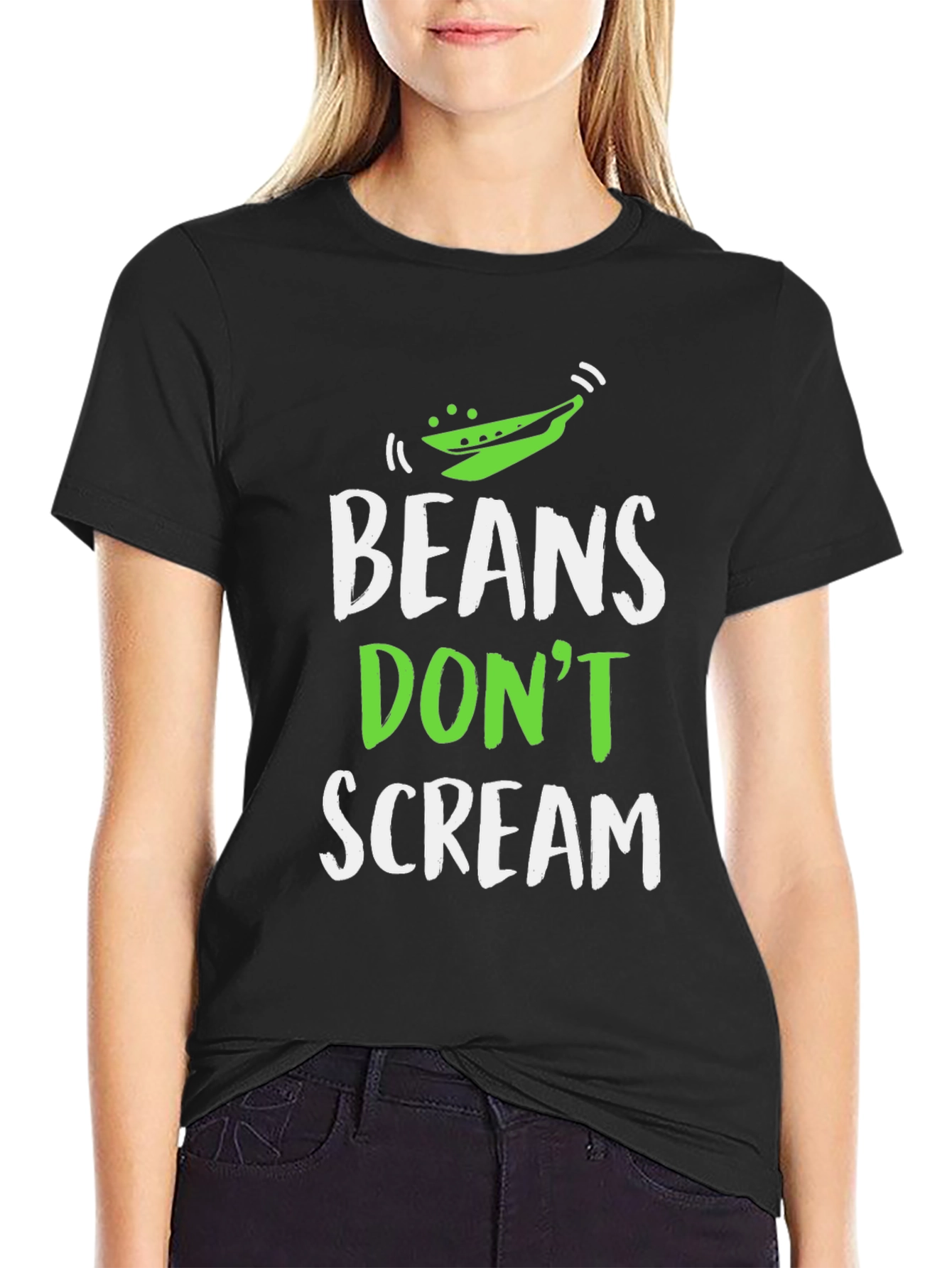 Beans Dont Scream Graphic Tee