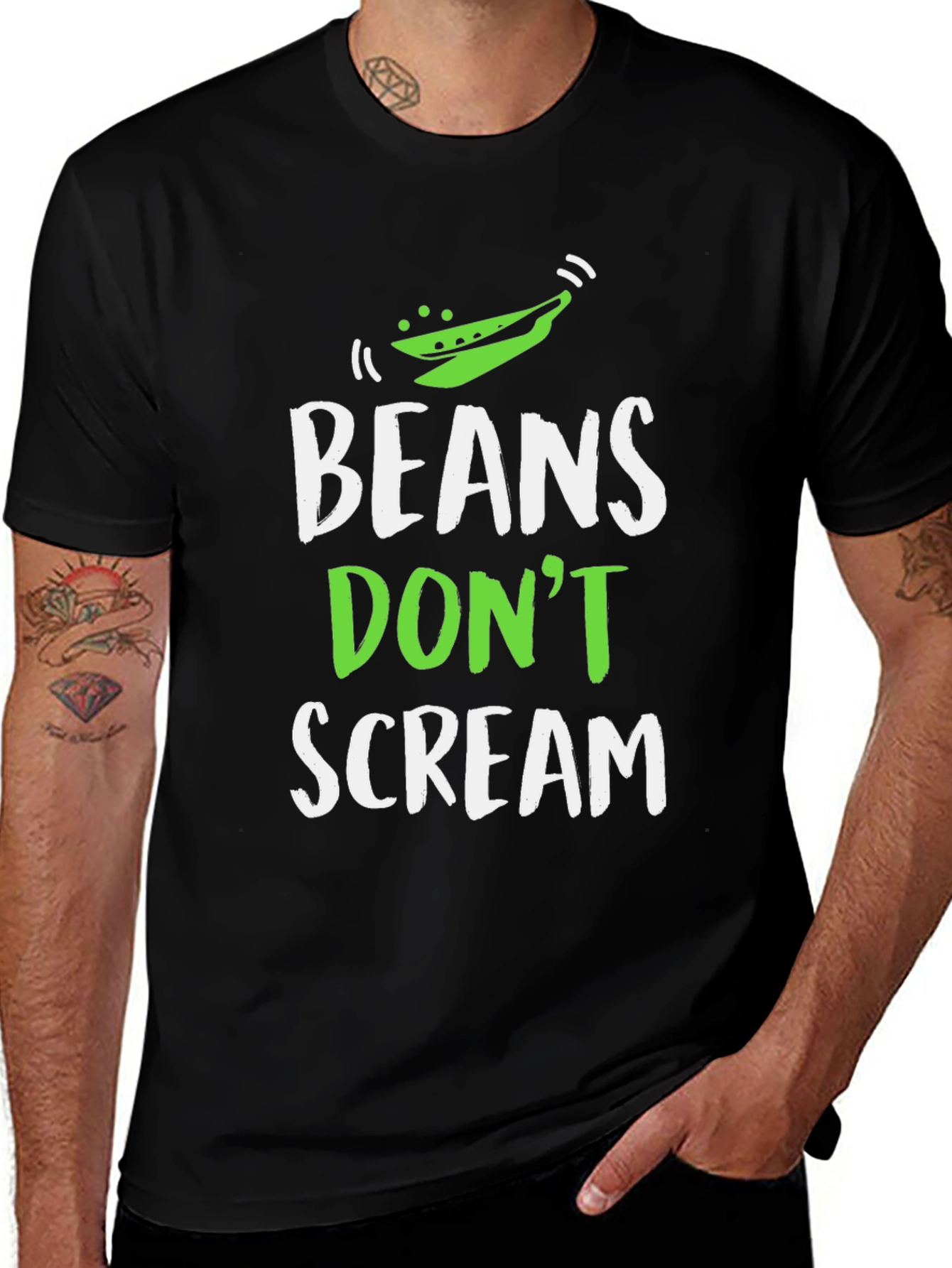 Beans Dont Scream Graphic Tee