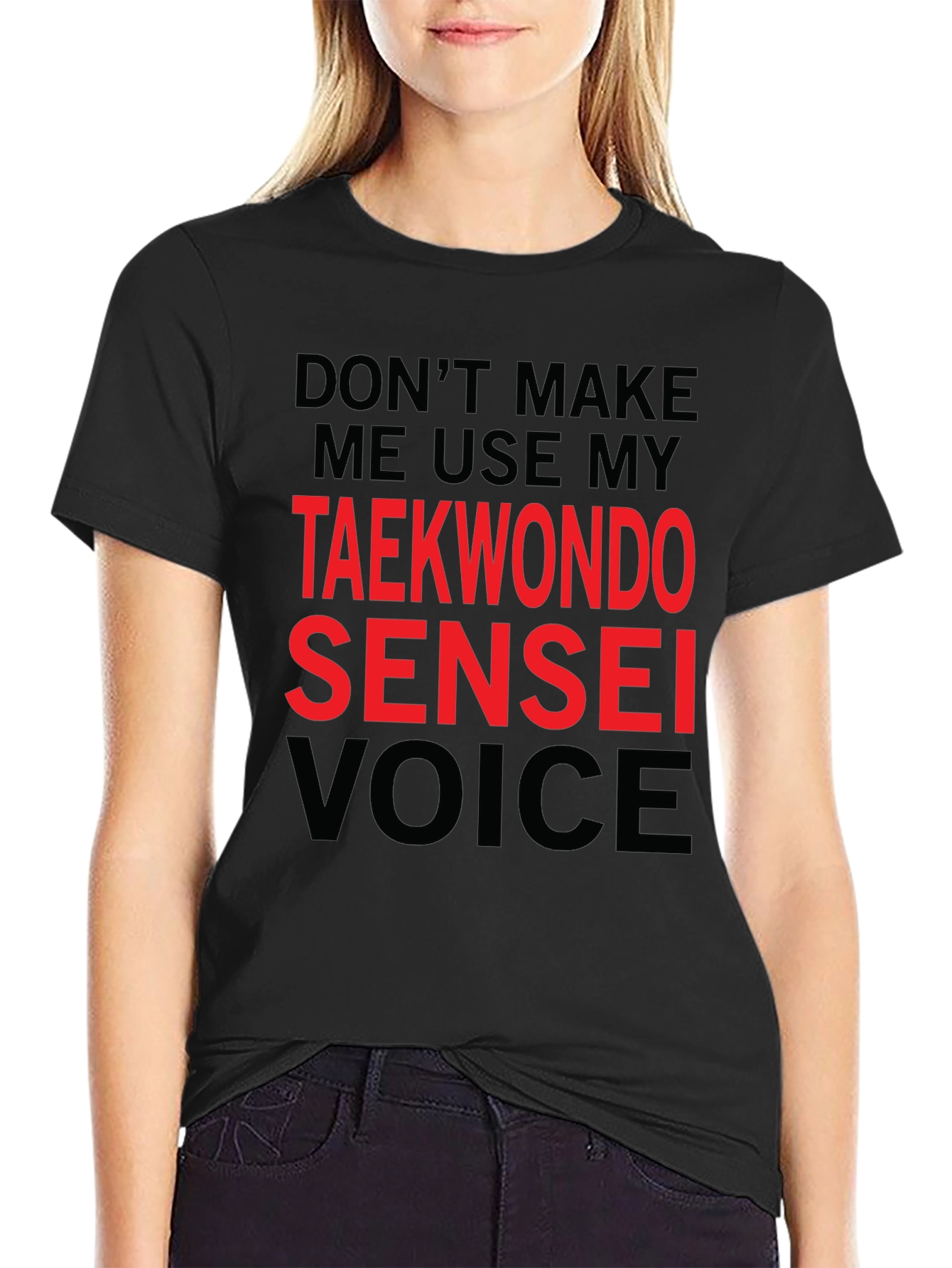 Taekwondo Sensei Voice Graphic T-Shirt