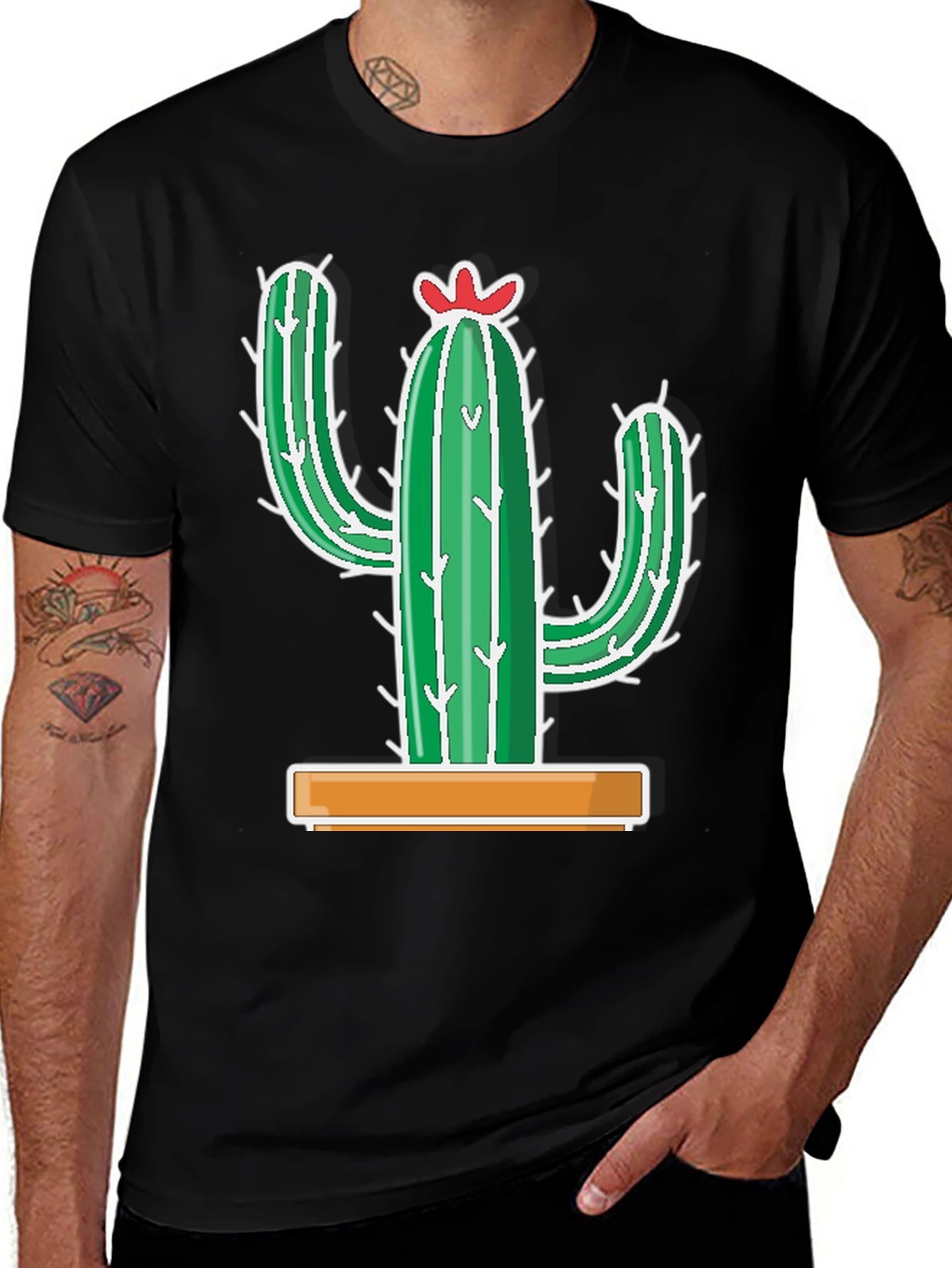 Cactus Graphic Tee - Desert Style
