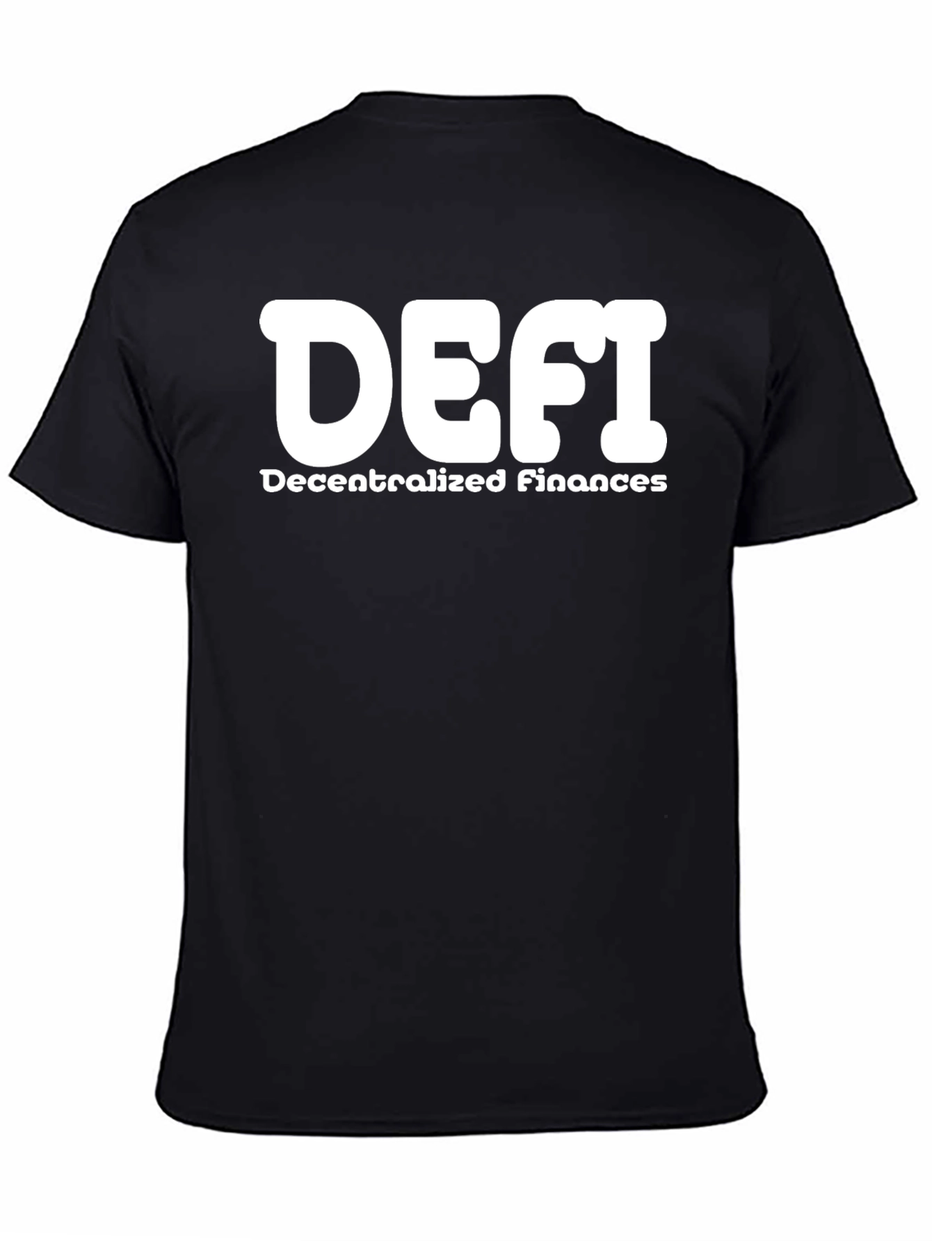 DEFI Decentralized Finance Black T-Shirt